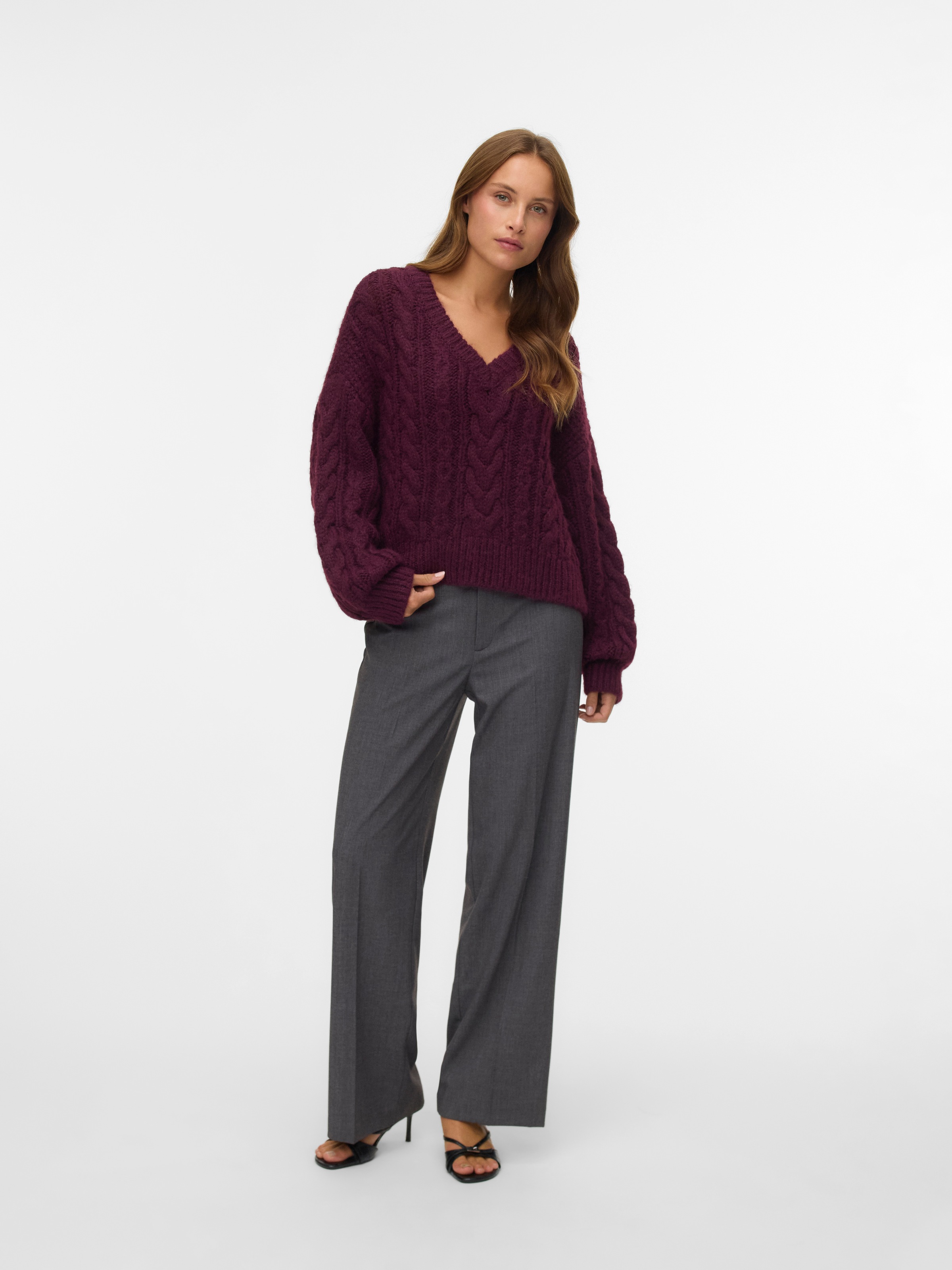 Thumbnail - Vero Moda Anzughose "VMTEXAS MW STRAIGHT PANT NOOS"