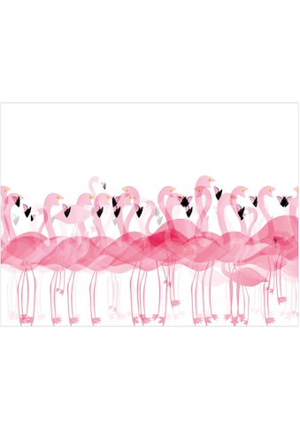 Platzset »Matteo Flamingo«, (Set, 4 St.)