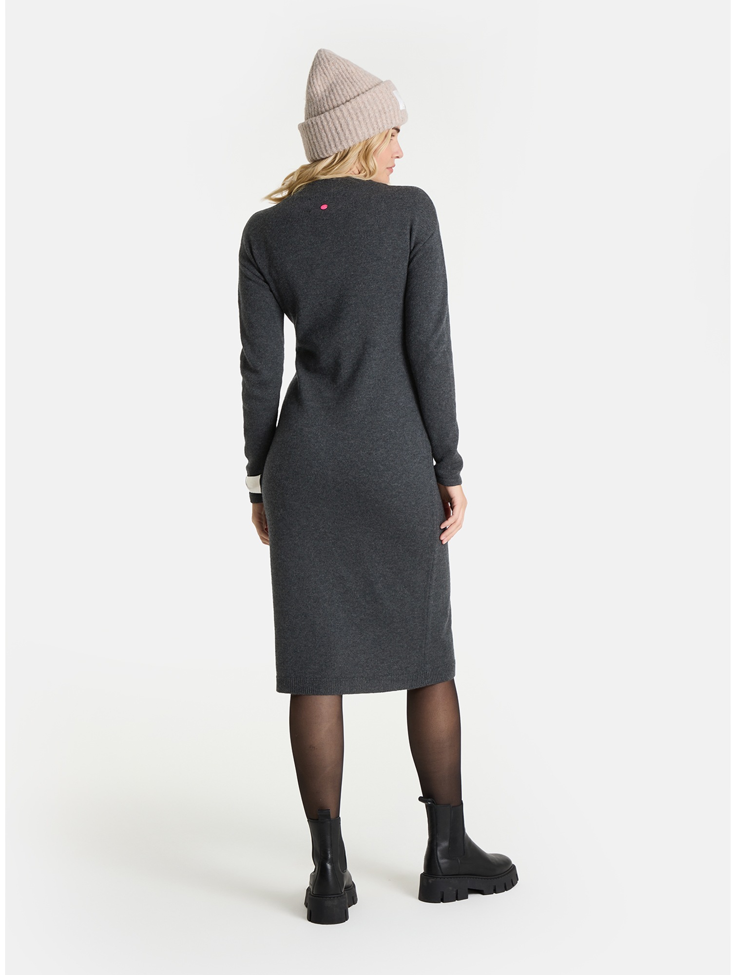 Lieblingsstück Strickkleid "LillemorL" mit kurzem Stehkragen günstig online kaufen