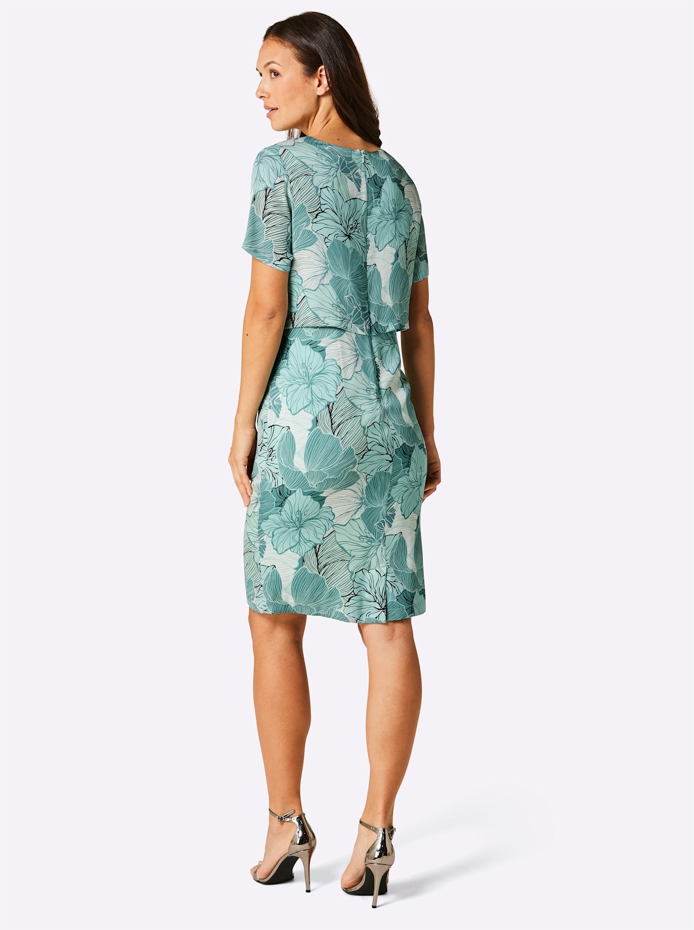 CREATION L PREMIUM Druckkleid »Seiden-Kleid«