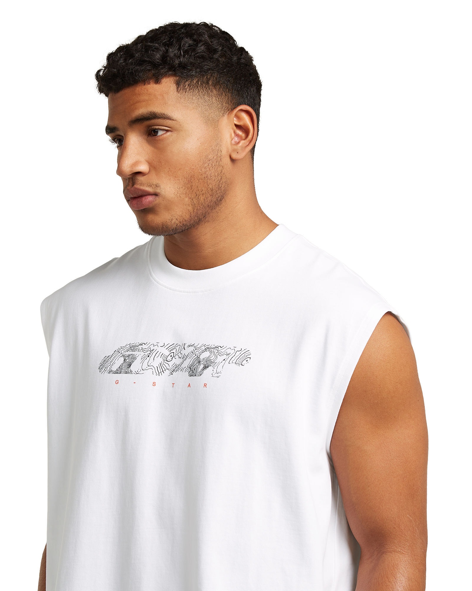 G-STAR T-Shirt »Loose Graphic Sleeveless T-Shirt«