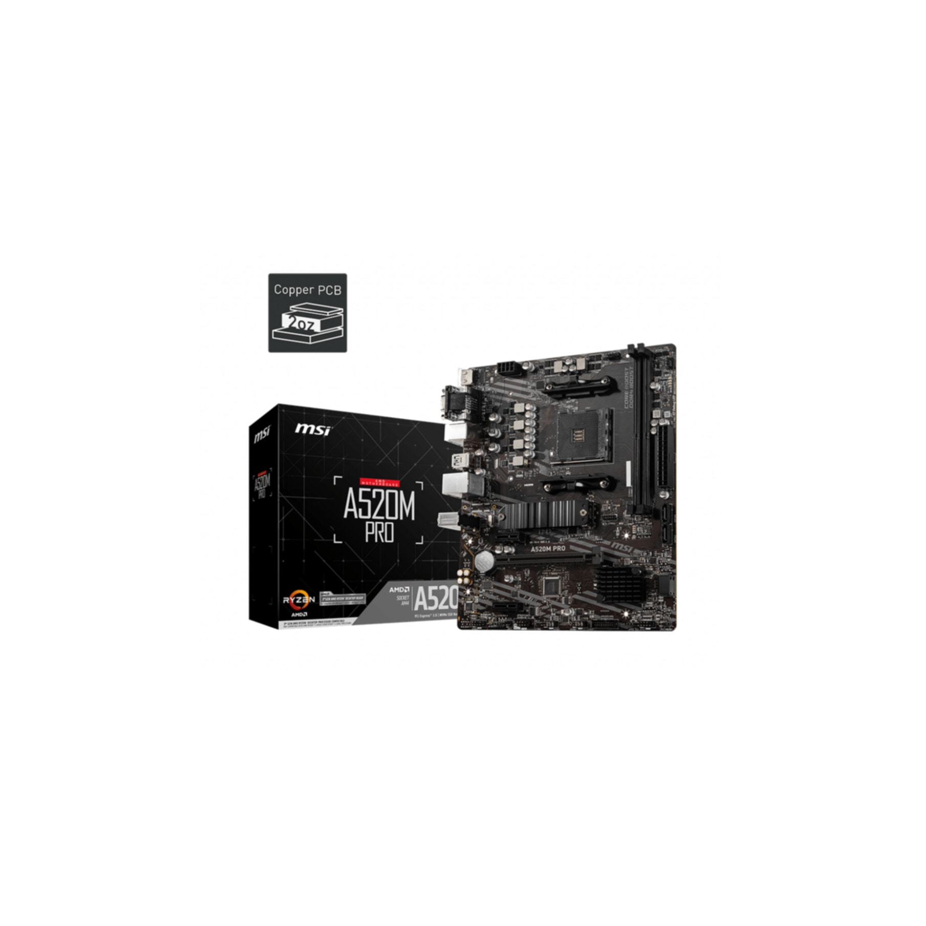 MSI Mainboard »A520M PRO«
