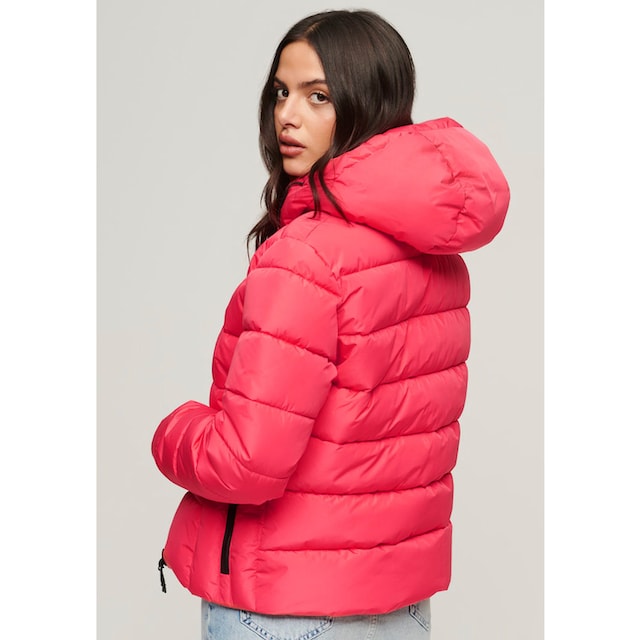 Superdry Steppjacke »HOODED SPIRIT SPORTS PUFFER«, mit Kapuze, aus  wasserabweisendem Material für kaufen | BAUR