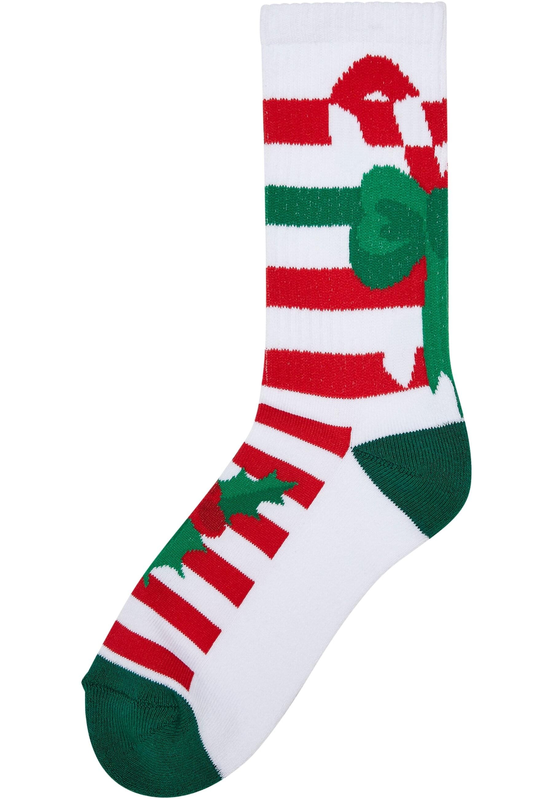 URBAN CLASSICS Basicsocken "Urban Classics Unisex Fancy X-Mas Candy Socks 2 günstig online kaufen