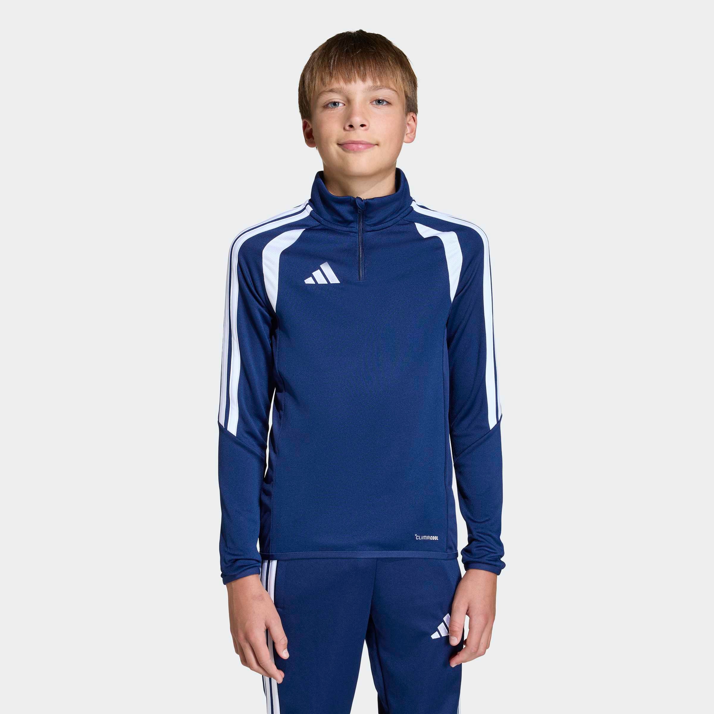 adidas Performance Trainingsshirt »TIRO26 LEAGUE KIDS TRAININGSOBERTEIL« mit Reißverschluss, atmungsaktiv, schnell trocknend