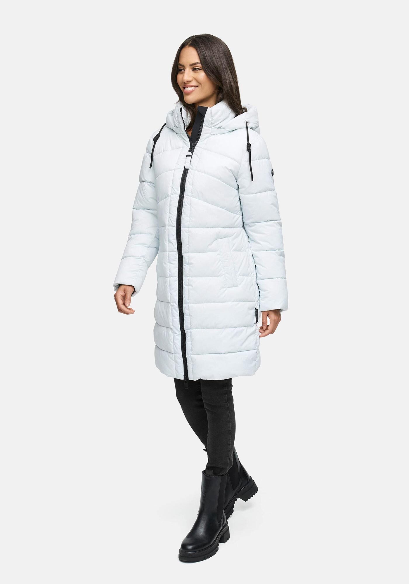 Marikoo Winterjacke »Kaltnäschen«, mit warmem Fleece in den Taschen