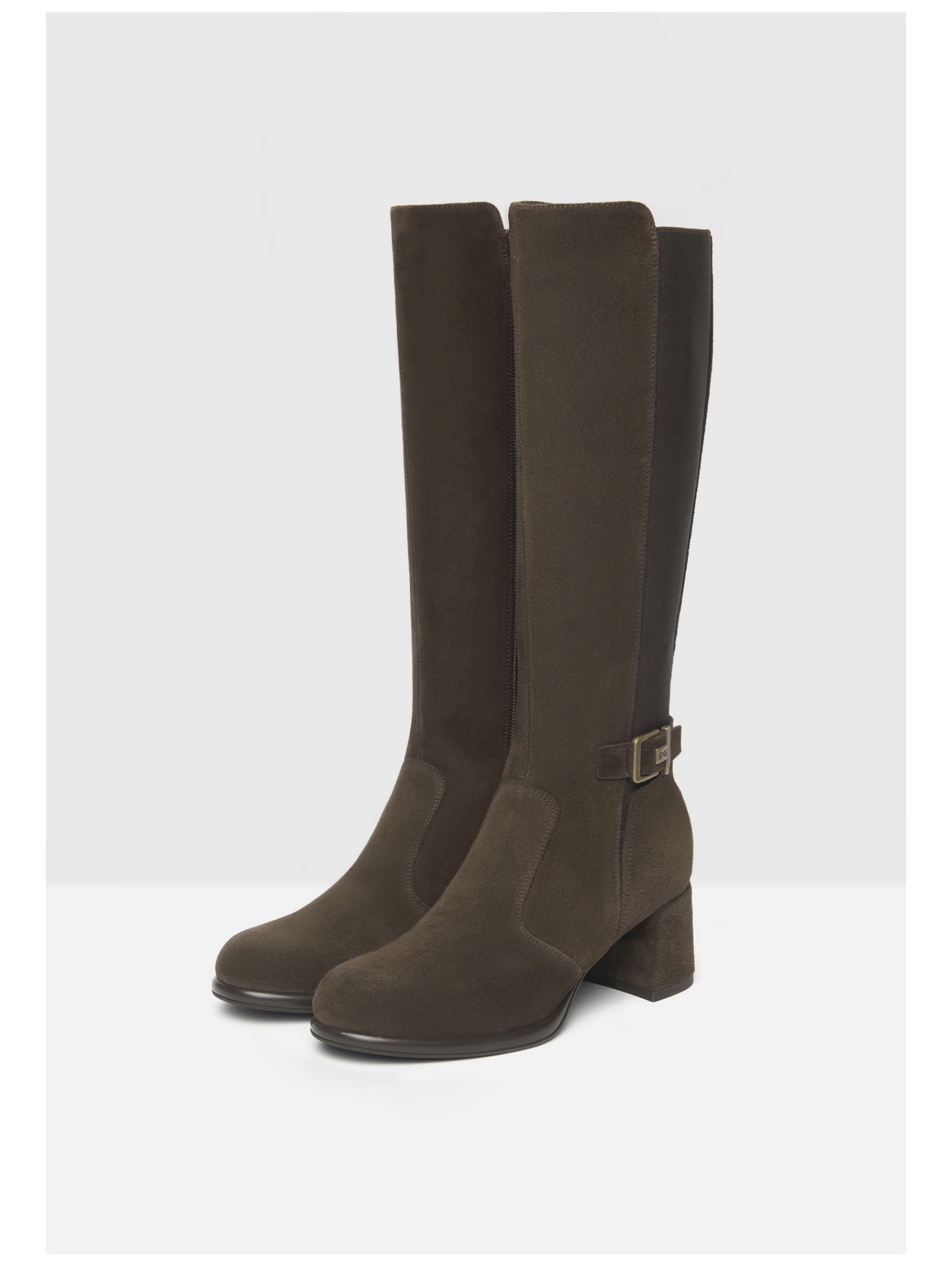 Nero Giardini Overkneestiefel »Nero Giardini Stiefel Leder/Textil«
