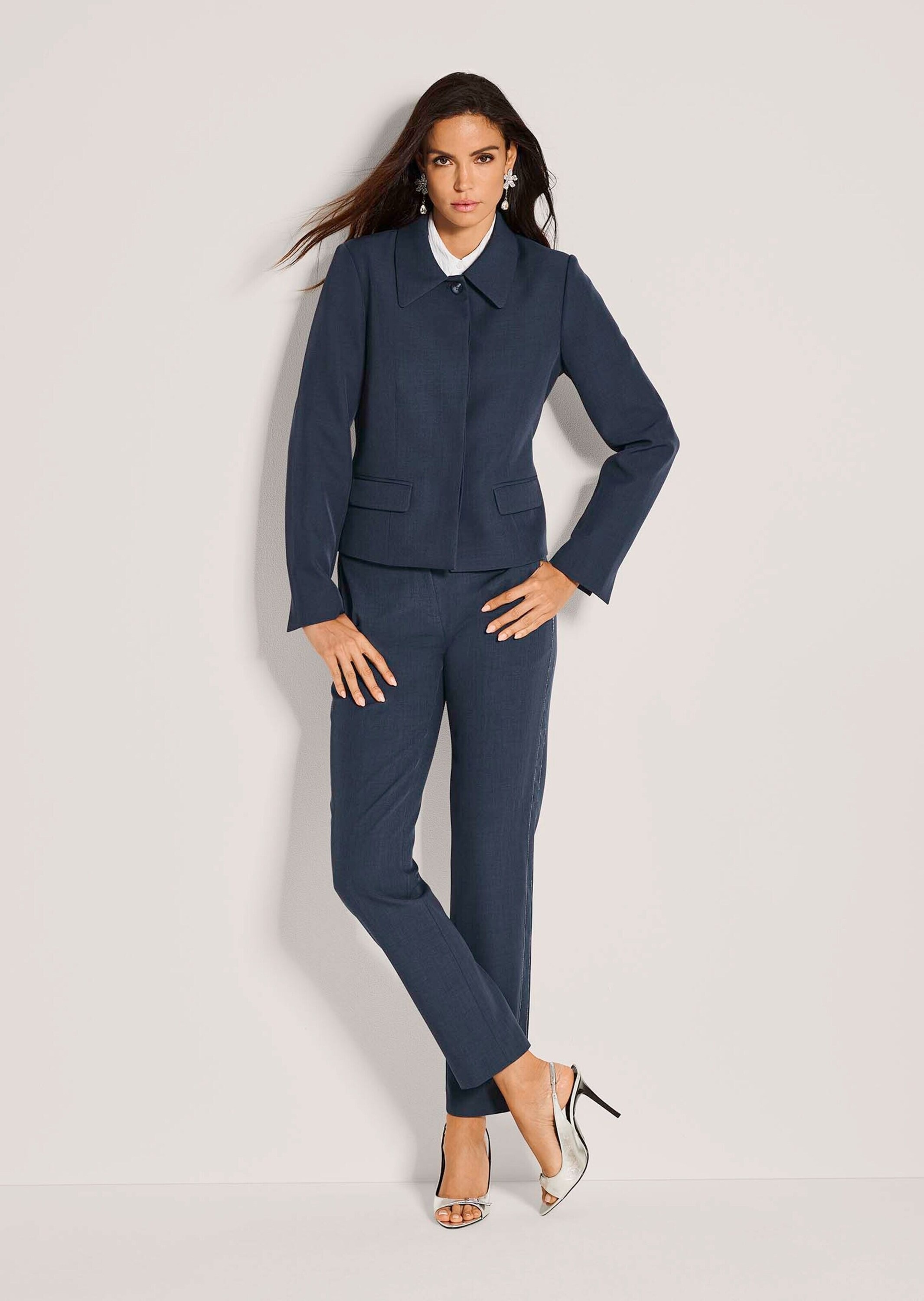 MADELEINE Jackenblazer "Blazer Edler Kurzblazer mit Klappkragen" Verdeckte günstig online kaufen