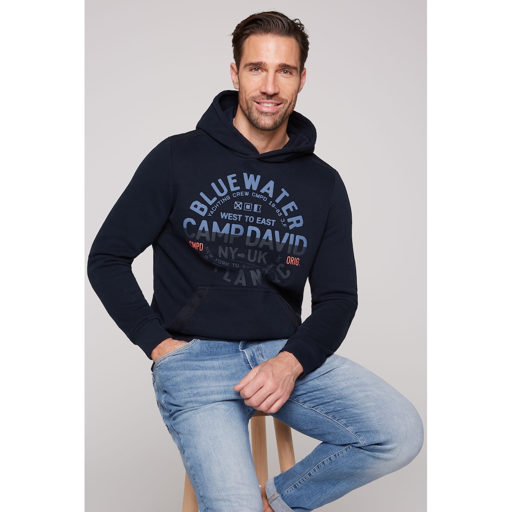 CAMP DAVID Kapuzensweatshirt