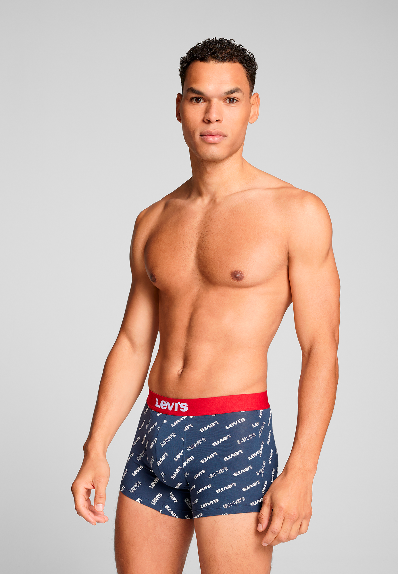 Thumbnail - Levis Boxershorts "LEVIS MEN LOGO AOP BOXER BRIEF ORG CO 2P", (2er Pack), mit stilvoller Musterung