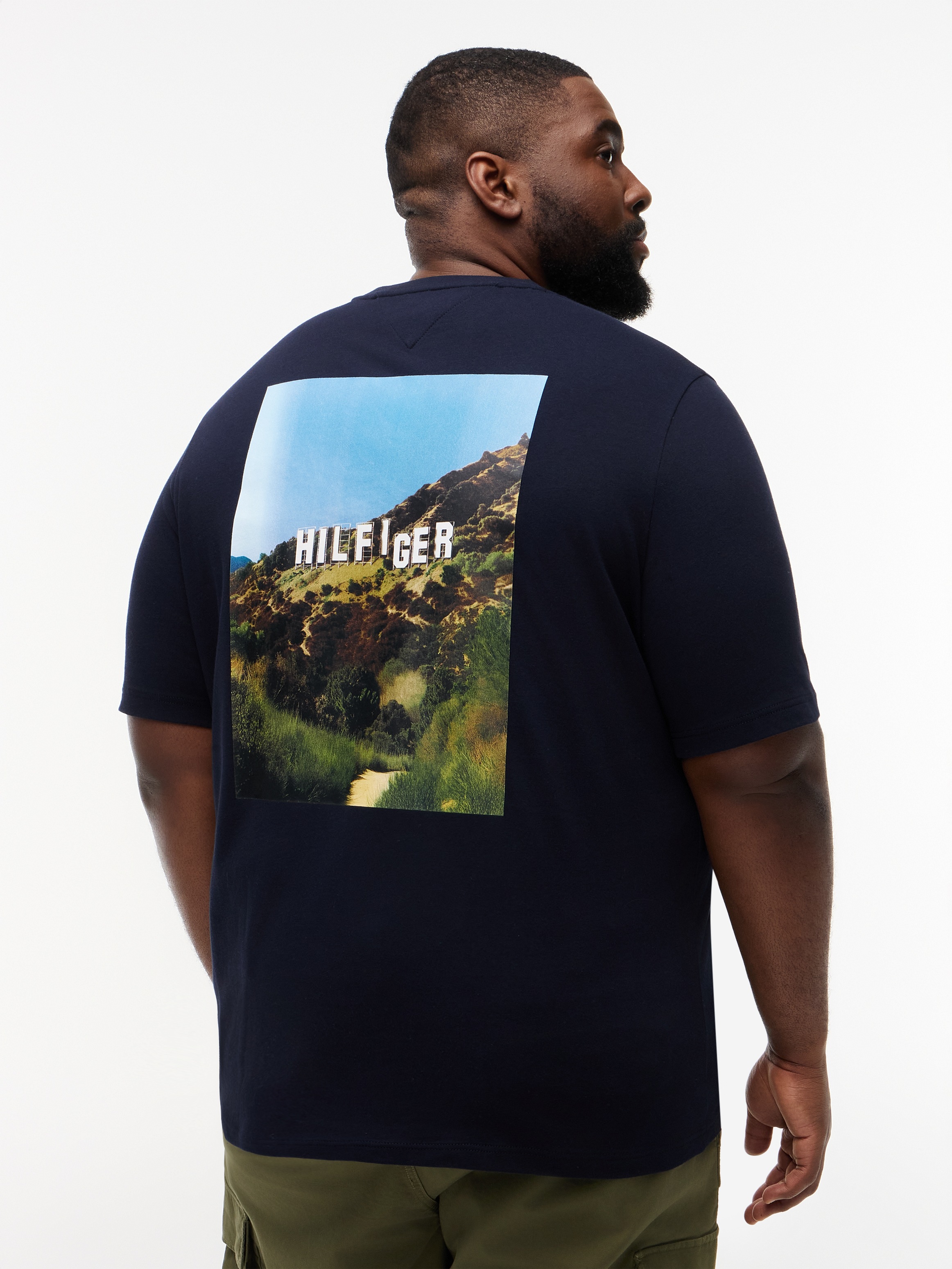 Tommy Hilfiger Big & Tall T-Shirt "BT-PHOTO PRINT HILFIGER" mit großem Rück günstig online kaufen