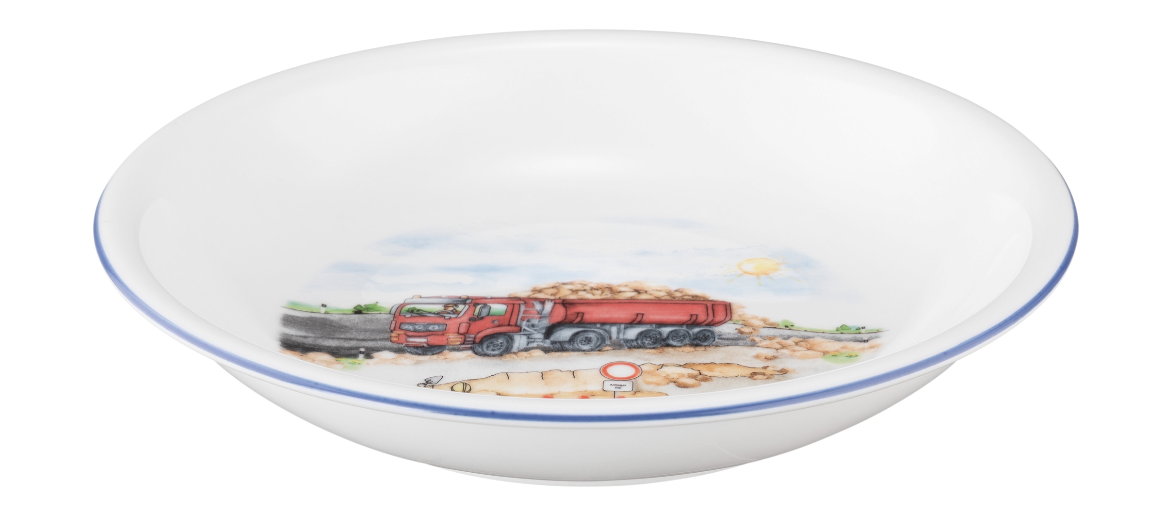 Seltmann Weiden Suppenteller "Compact - Auf der Baustelle" rund 20 cm