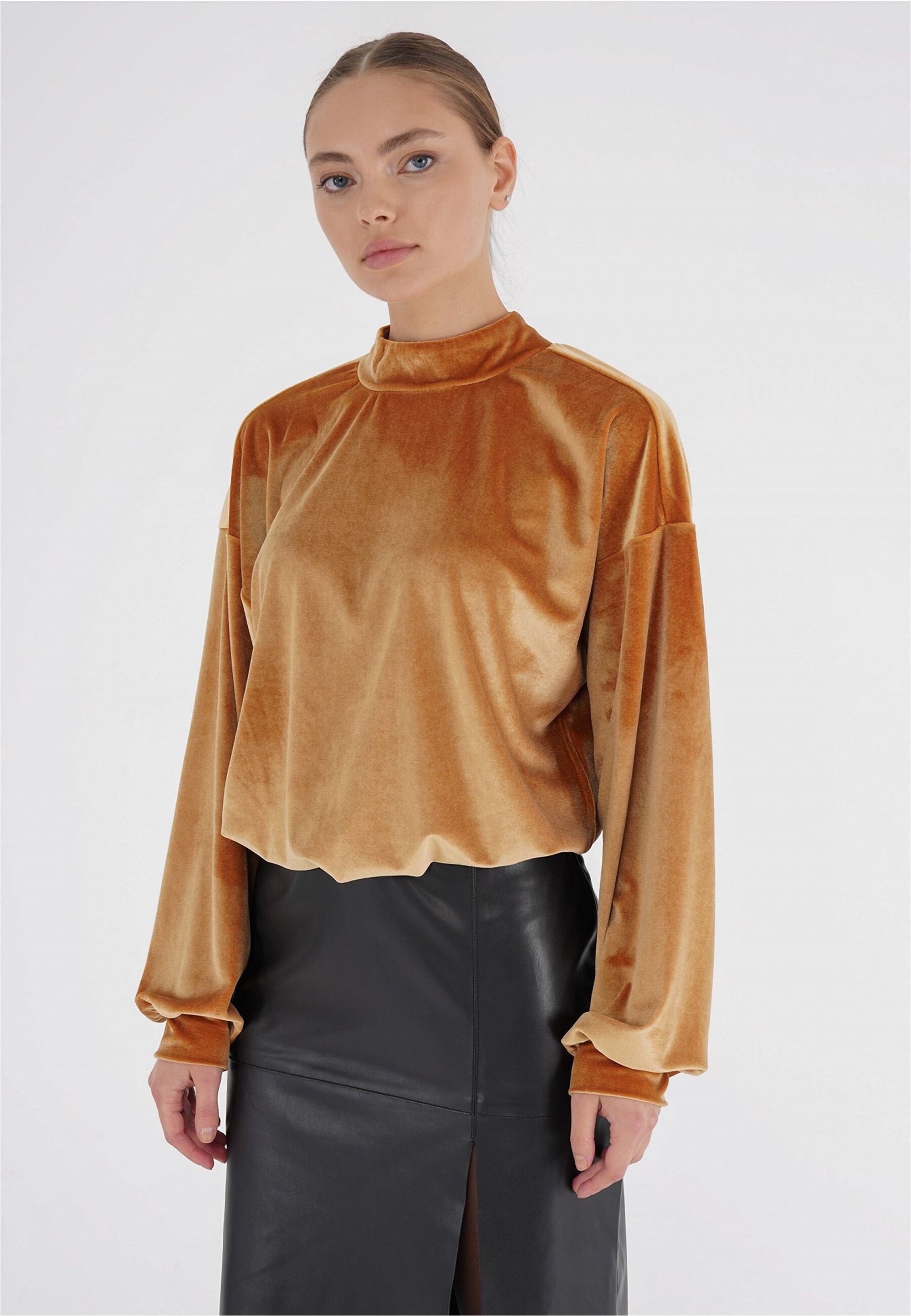 freshlions Klassische Bluse »Remy« 1 tlg. mit Knopfleiste im Nacken