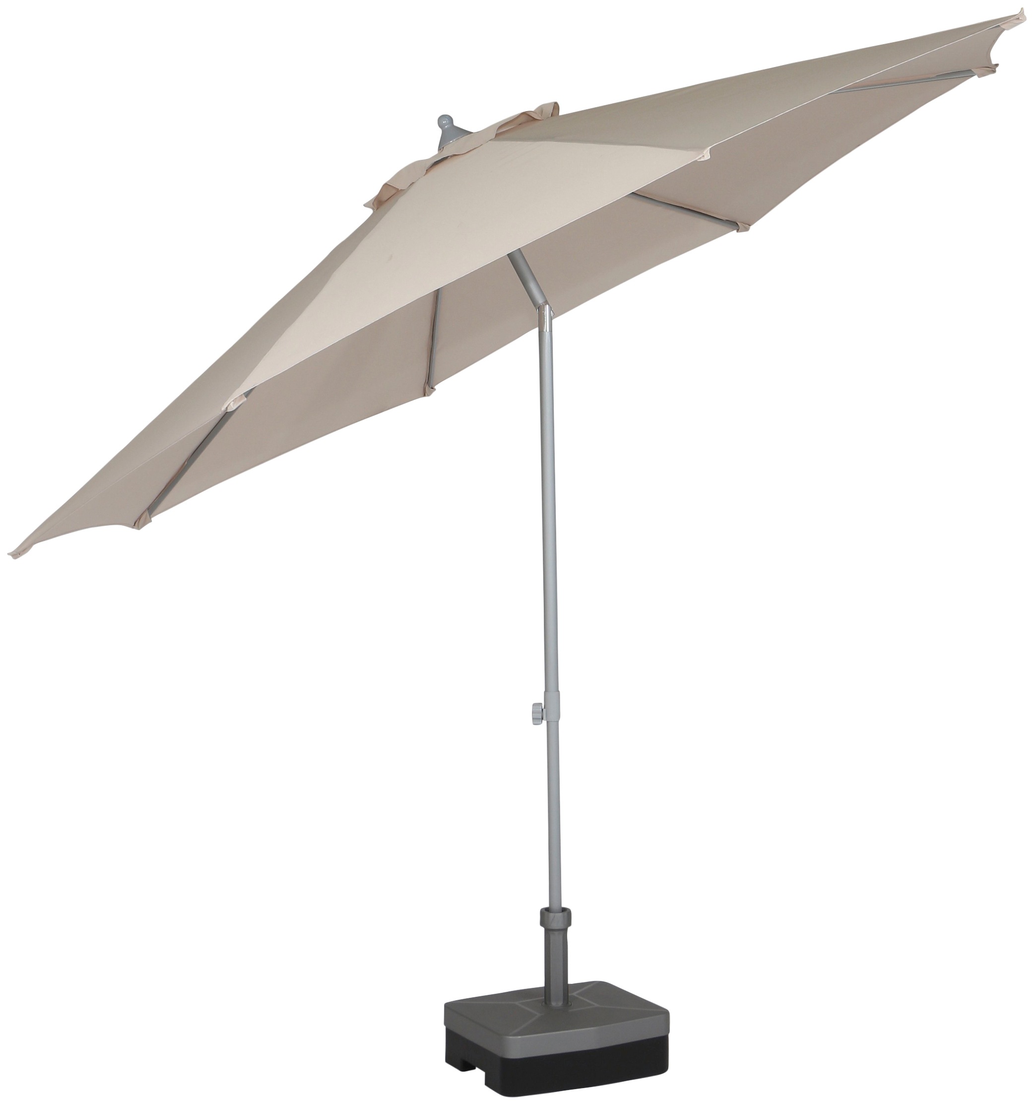 Siena Garden Marktschirm »Alu-Push Pro Mittelstockschirm«