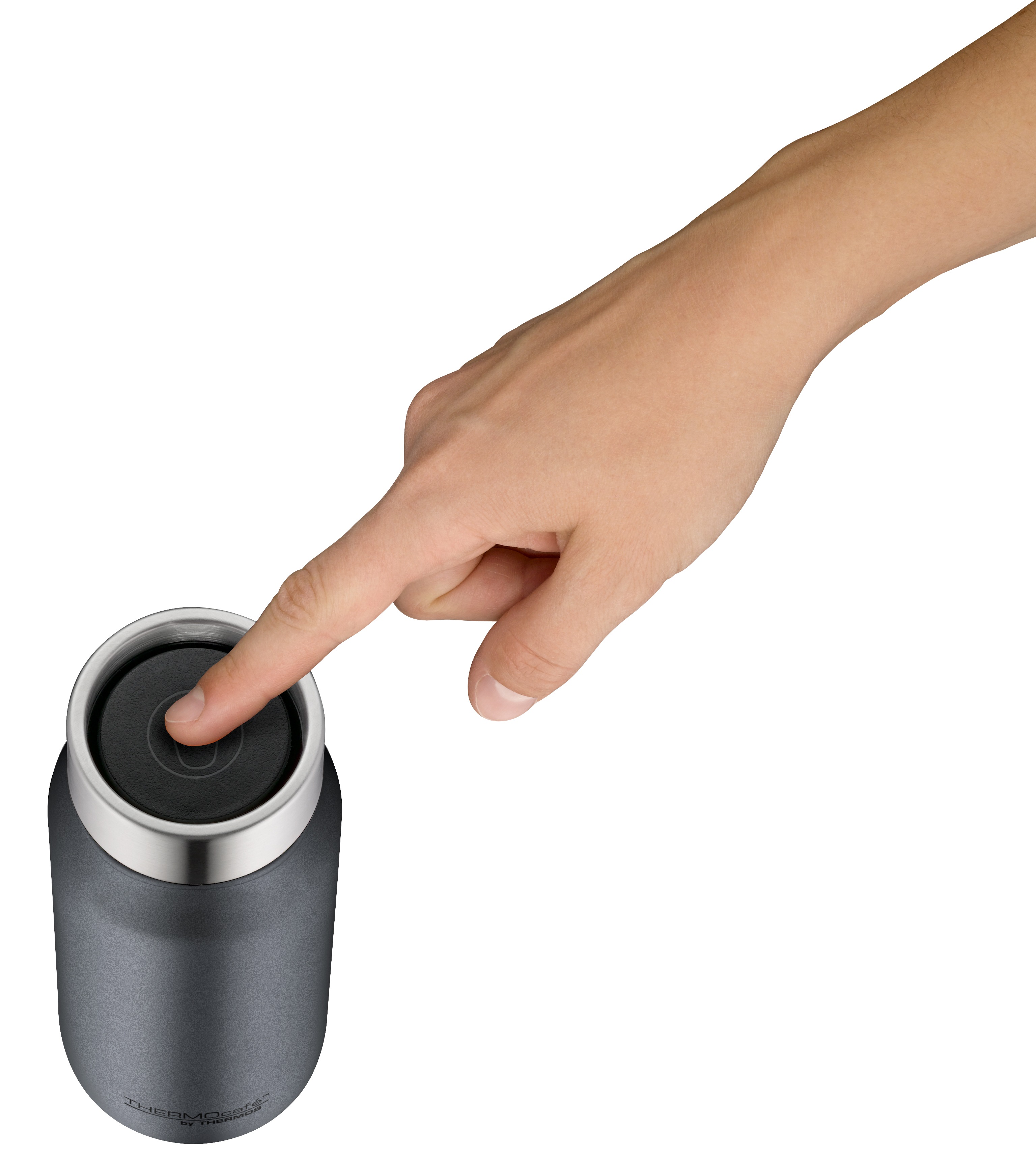 Thumbnail - THERMOcafé Thermobecher "TC DRINKING MUG, absolut dicht, spülmaschinenfest" 0,5l, 9h heiß & 20h kalt, zerlegbares Push B...