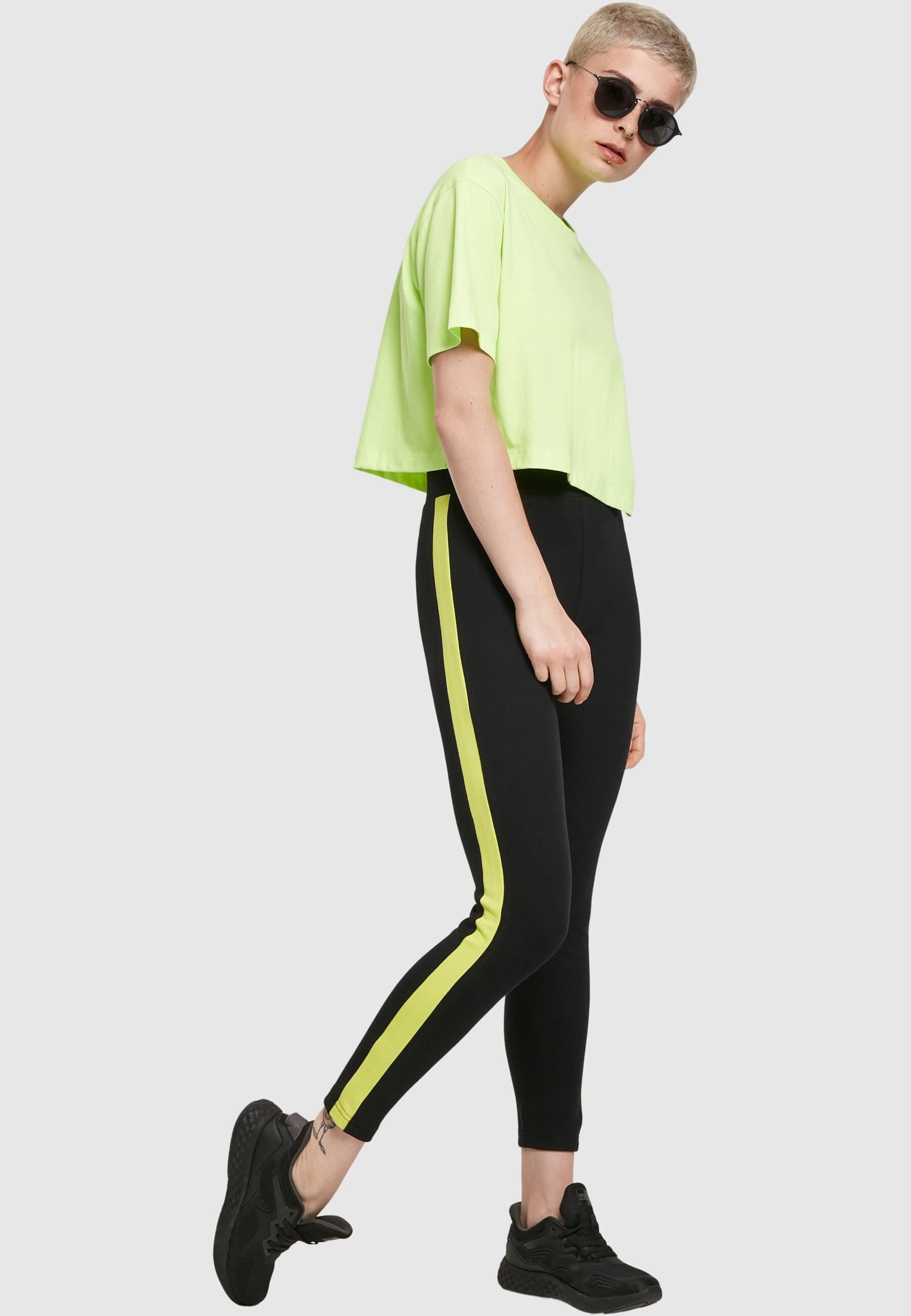 URBAN CLASSICS T-Shirt »Urban Classics Damen Ladies Short Oversized Neon Tee«, (1 tlg.)