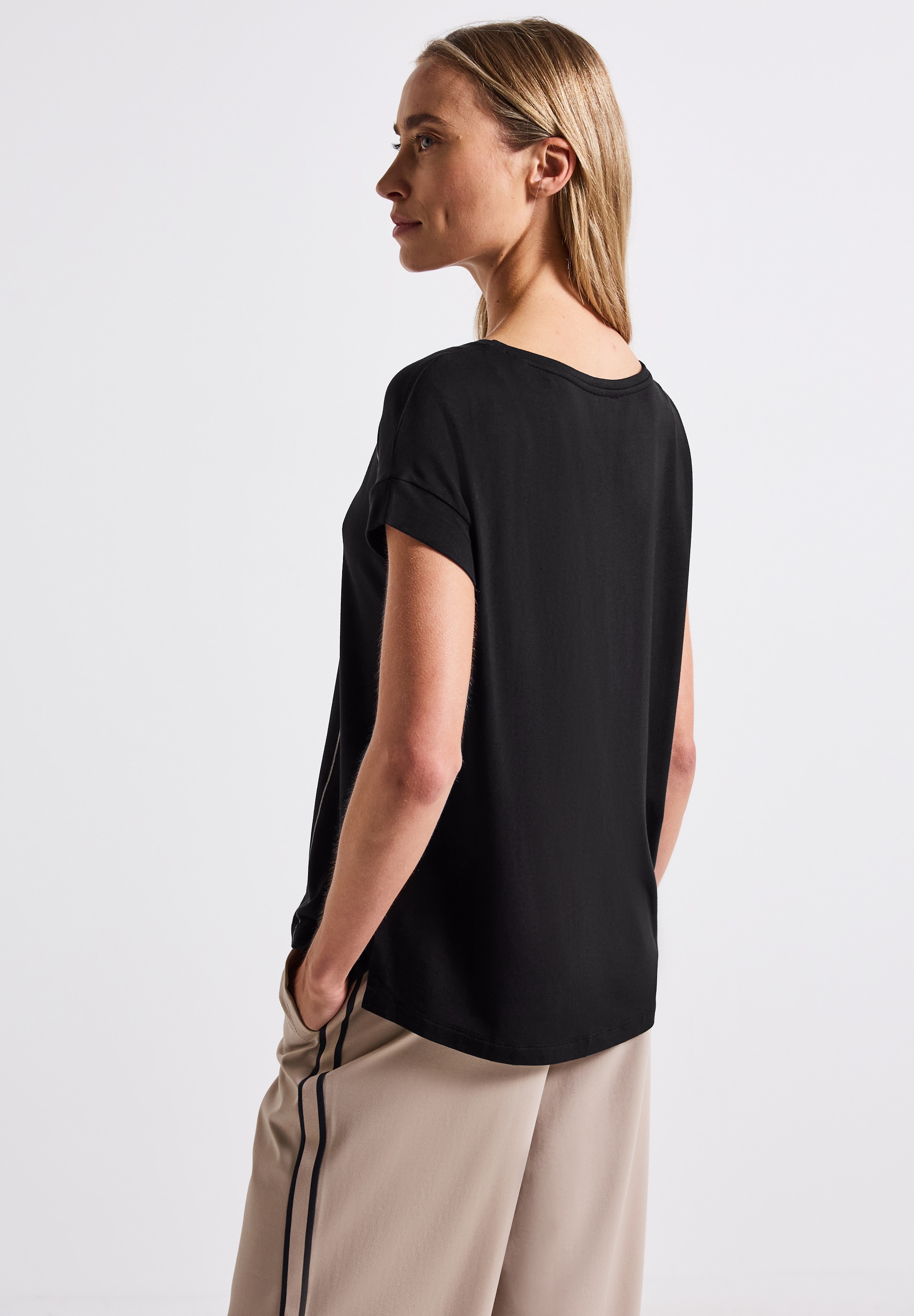 STREET ONE T-Shirt, aus softer Viskose