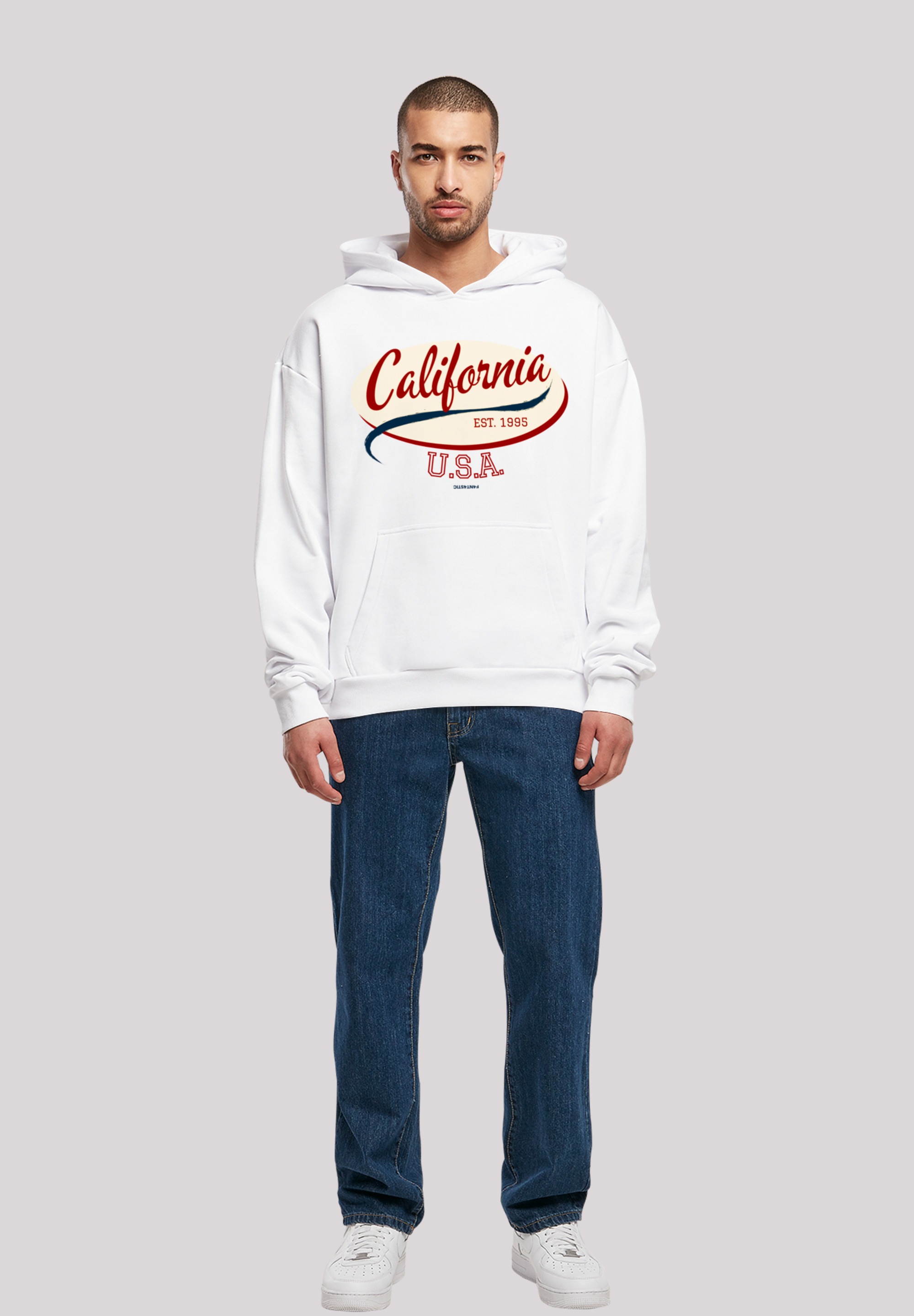 F4NT4STIC Kapuzenpullover »California OVERSIZE HOODIE«, Print