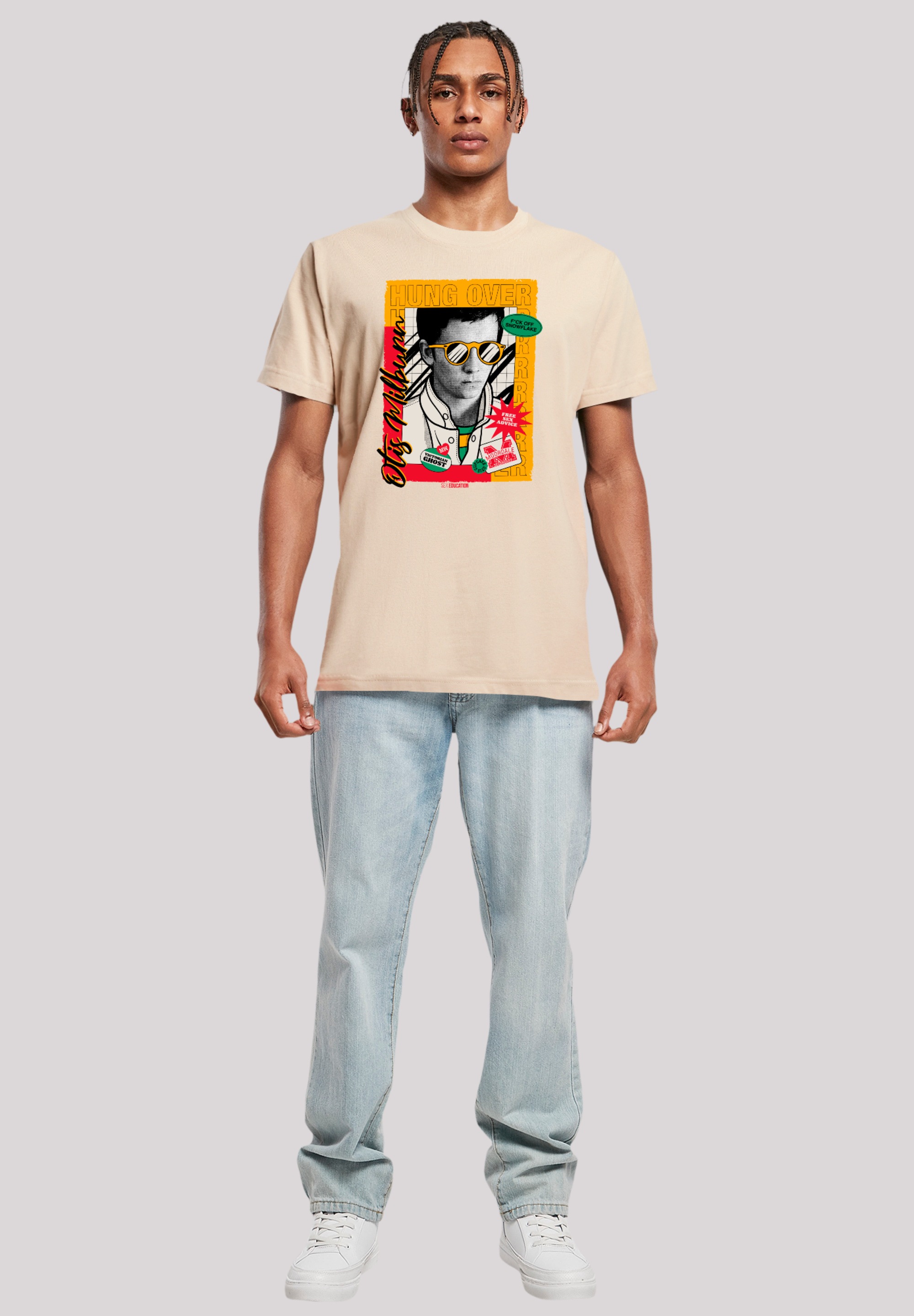 F4NT4STIC T-Shirt »Sex Education Otis Hung Over Netflix TV Series«, Premium Qualität