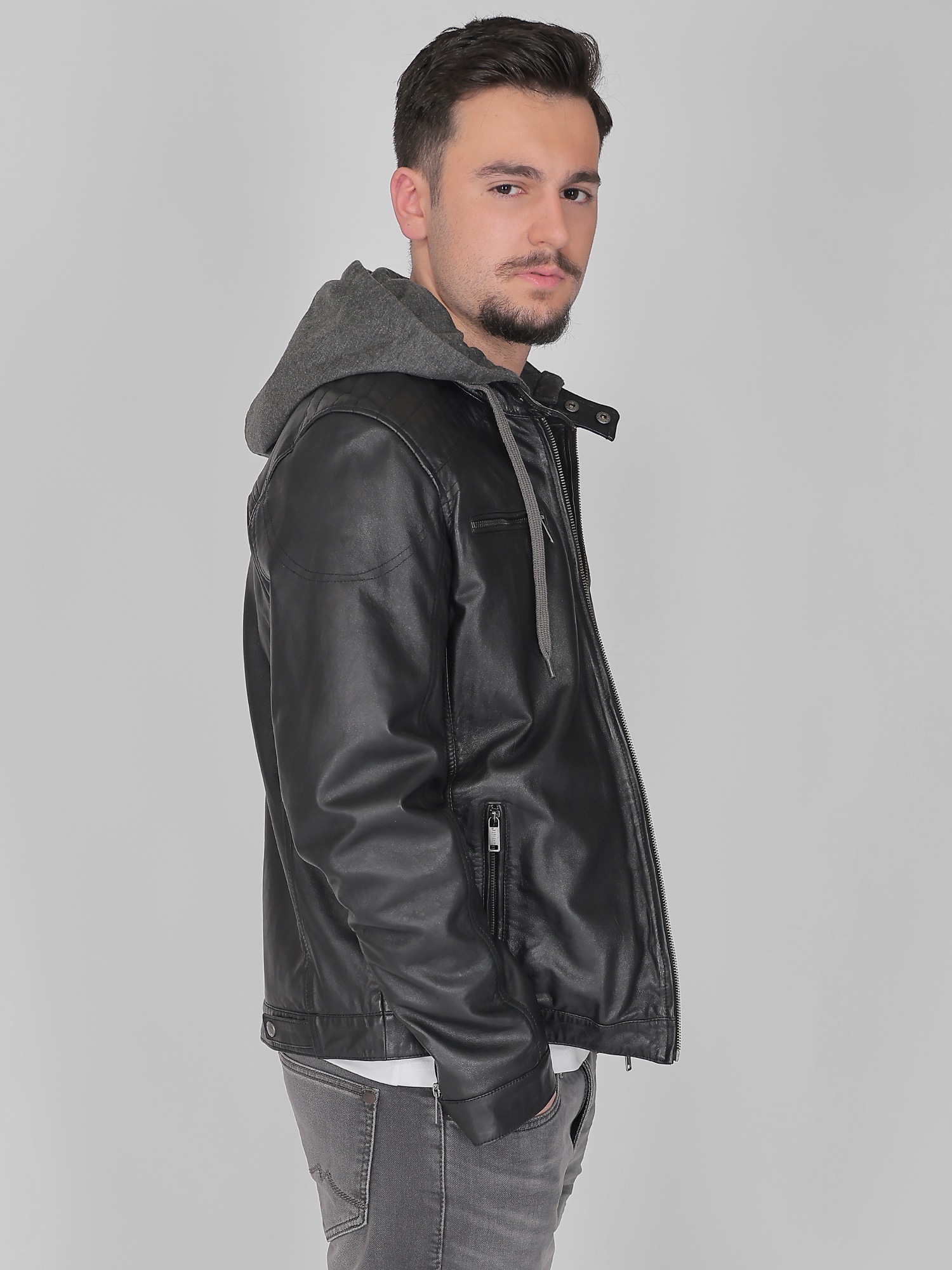 MUSTANG Lederjacke "Foster" günstig online kaufen