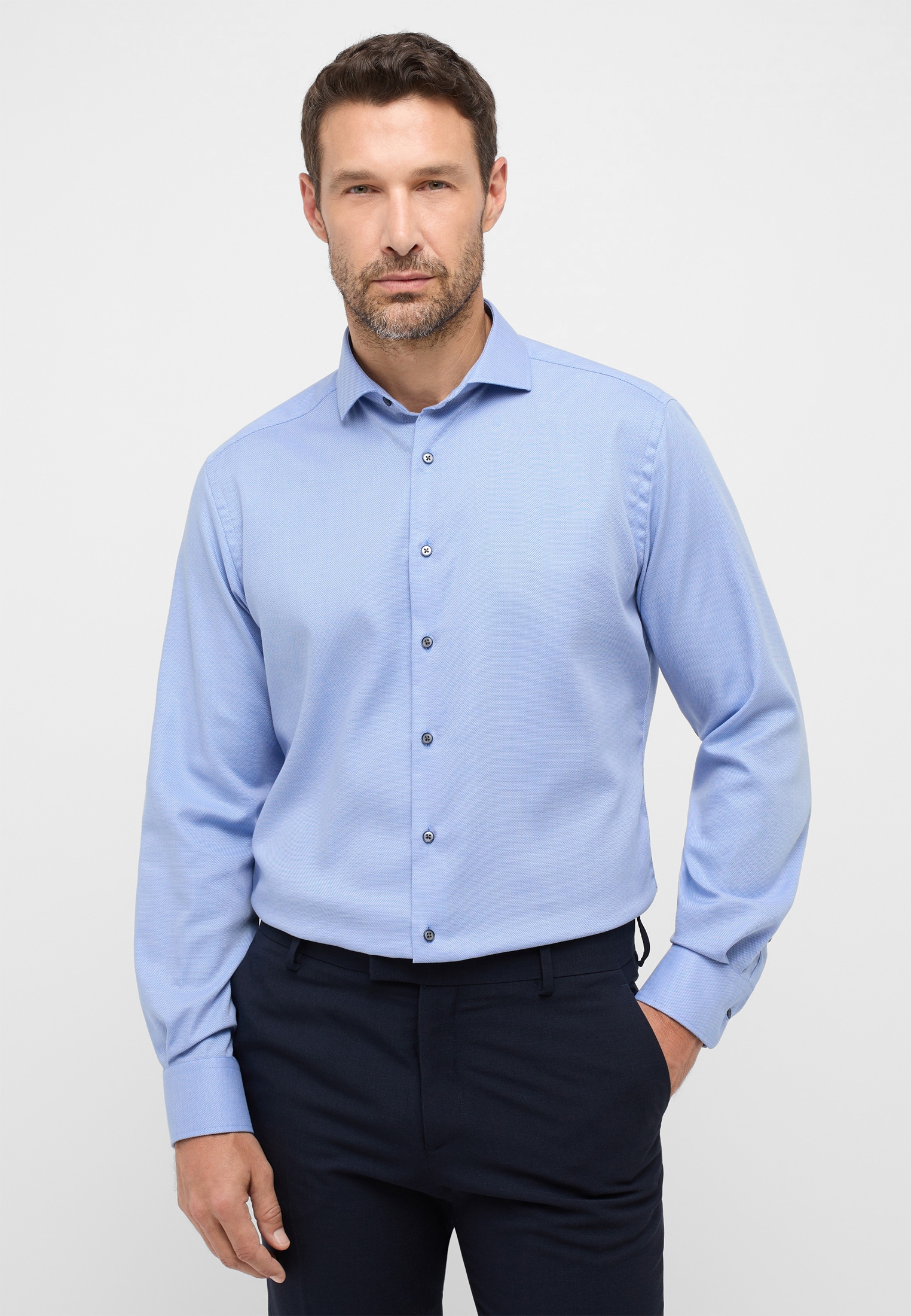 Eterna Langarmhemd »MODERN FIT« ▷ kaufen | BAUR | Businesshemden