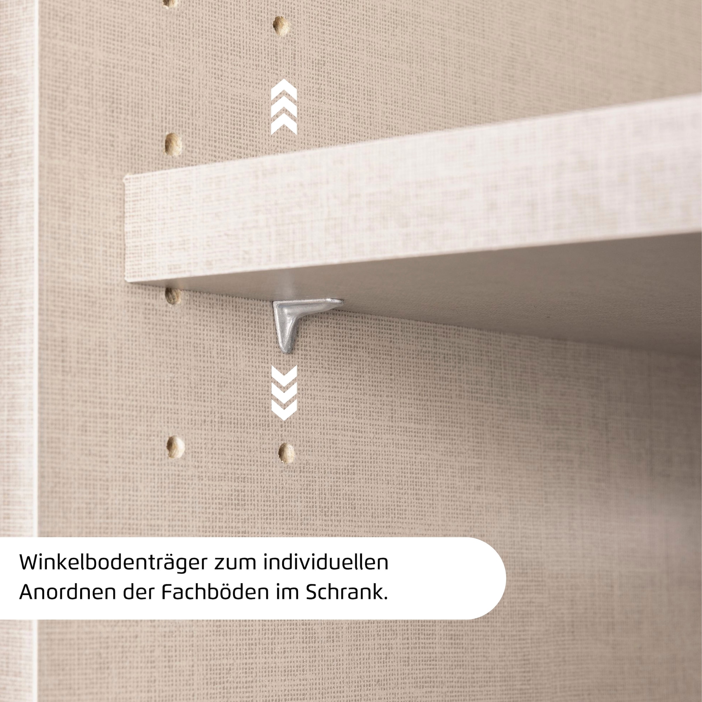 rauch Kleiderschrank »Drehtürenschrank Schrank Garderobe Ankleide Schlafzimmer LAGOA« 3 verschiedene Ausstattungen BASIC/CLASSIC/PREMIUM (inkl. SOFT-CLOSE),  moderne Kantengriffe aus Metall, optional mit Aufsatz MADE IN GERMANY