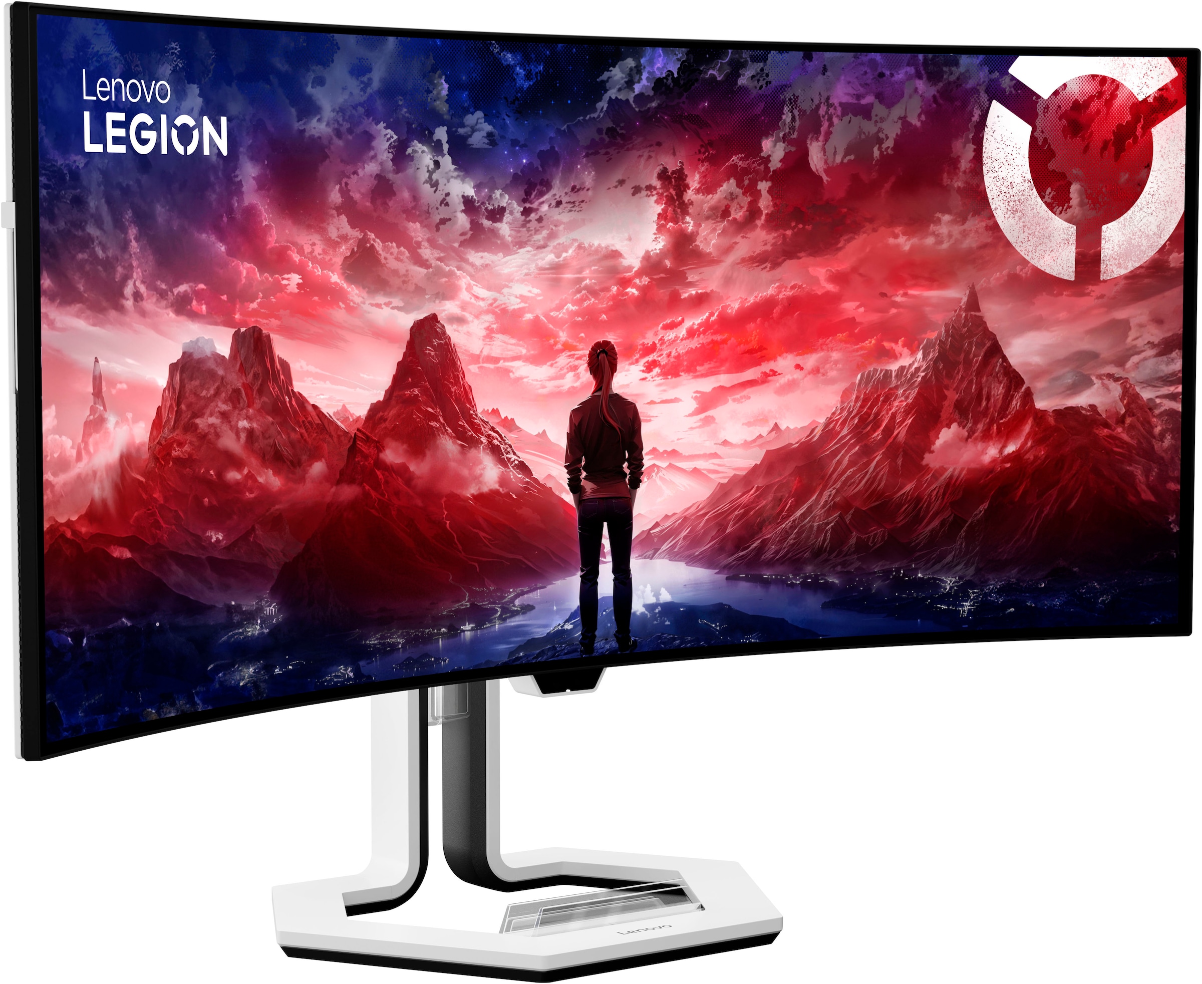 Lenovo Curved-Gaming-Monitor »R34w-30(G243403R0)«, 86 cm/34 Zoll, 3440 x 1440 px, UWQHD, 0,5 ms-1 ms-2 ms-3 ms-4 ms-5 ms Reaktionszeit, 180 Hz