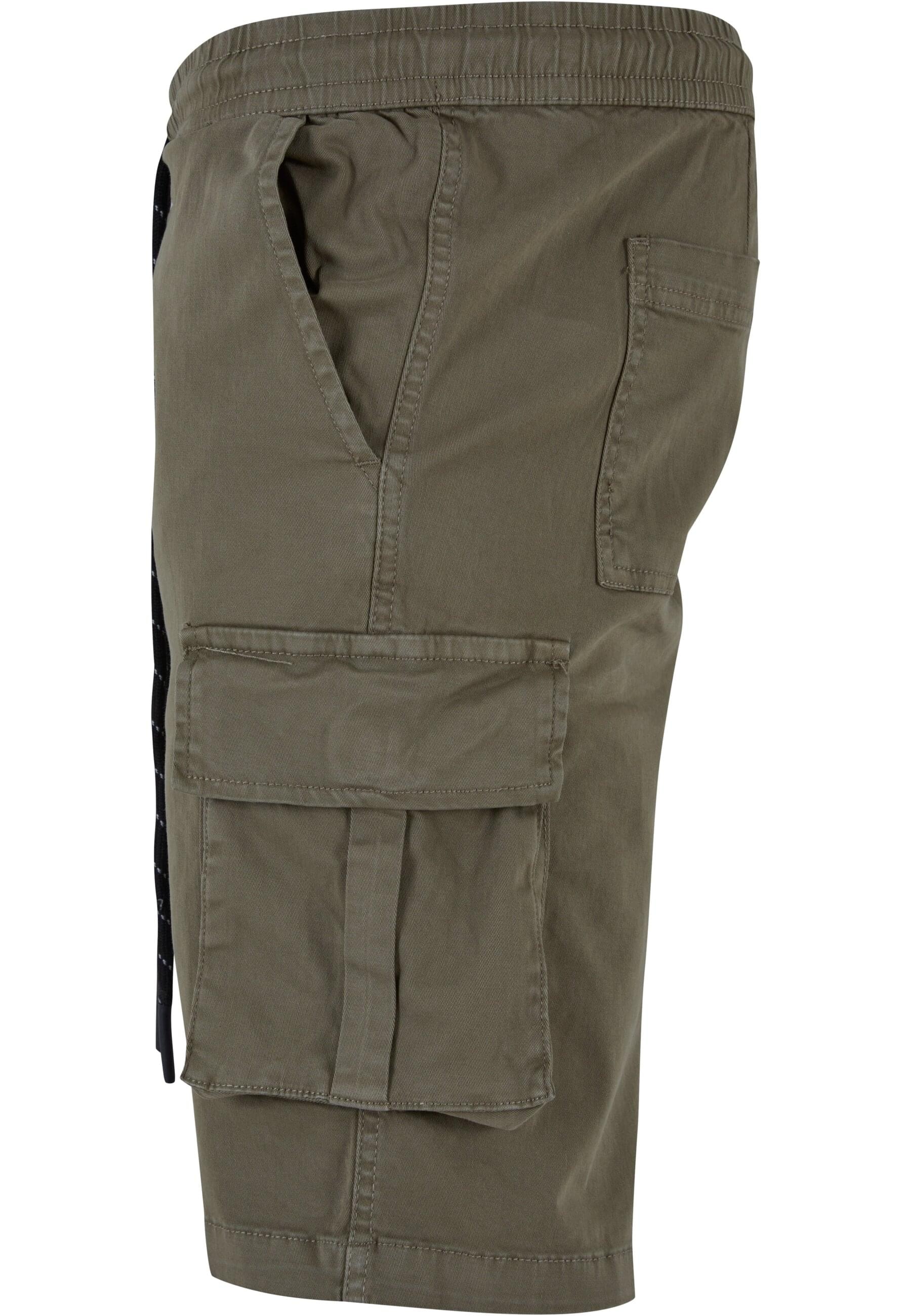 URBAN CLASSICS Stoffhose »Urban Classics Herren Drawstring Cargo Shorts«, (1 tlg.)