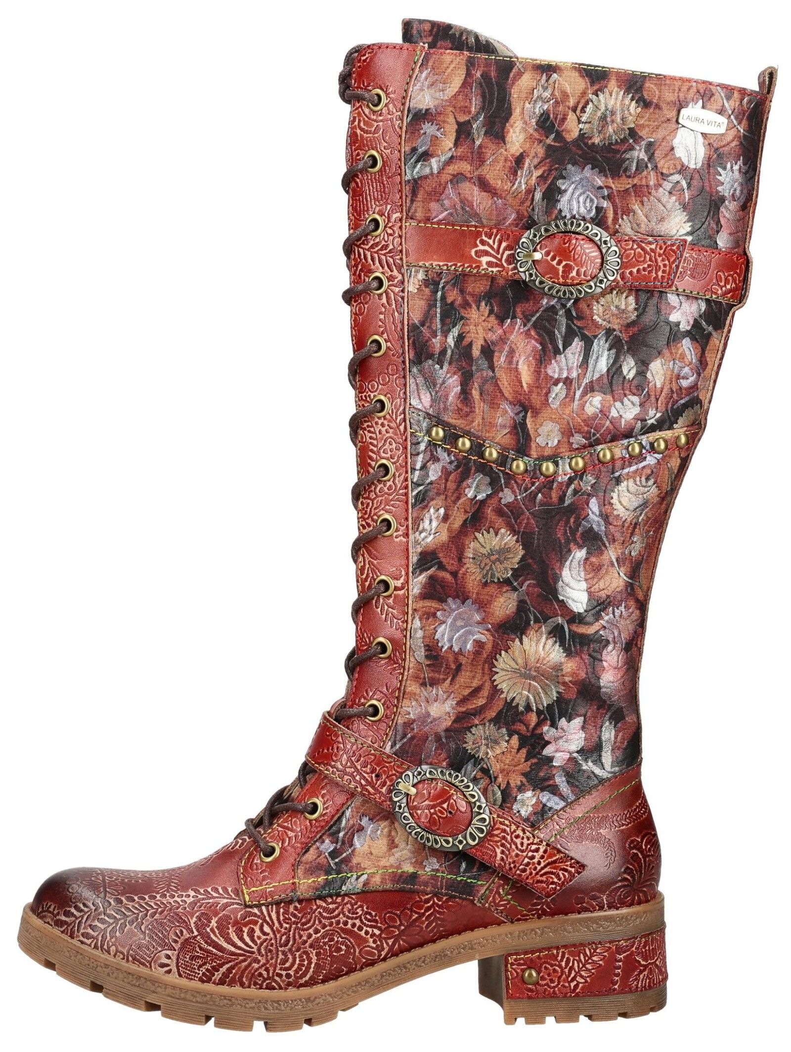 LAURA VITA Schnürstiefel »LAURA VITA Stiefel Leder/Textil«