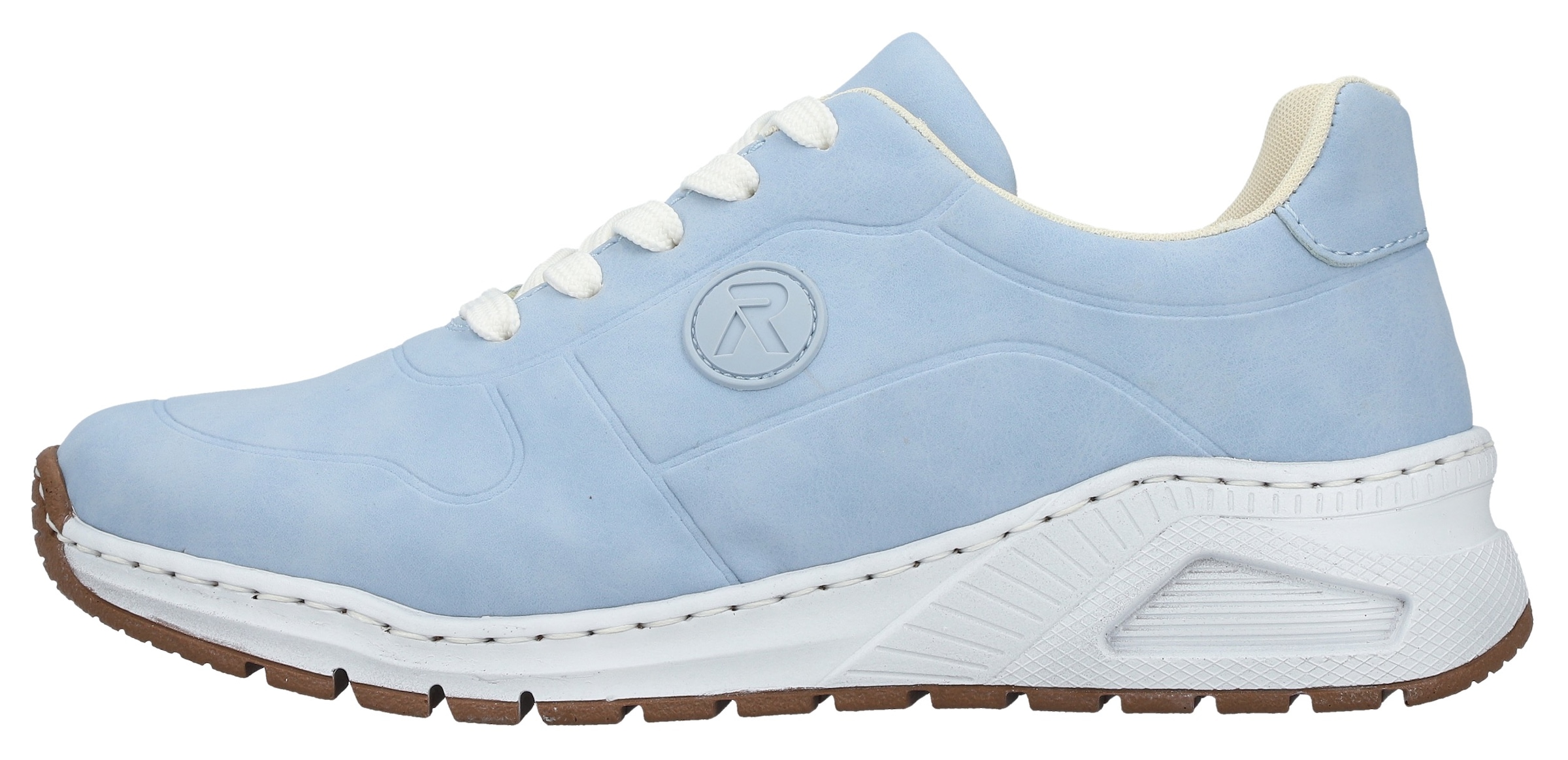 Rieker Sneaker  mit MemoSoft-Innensohle, Freizeitschuh, Halbschuh, Schnürschuh