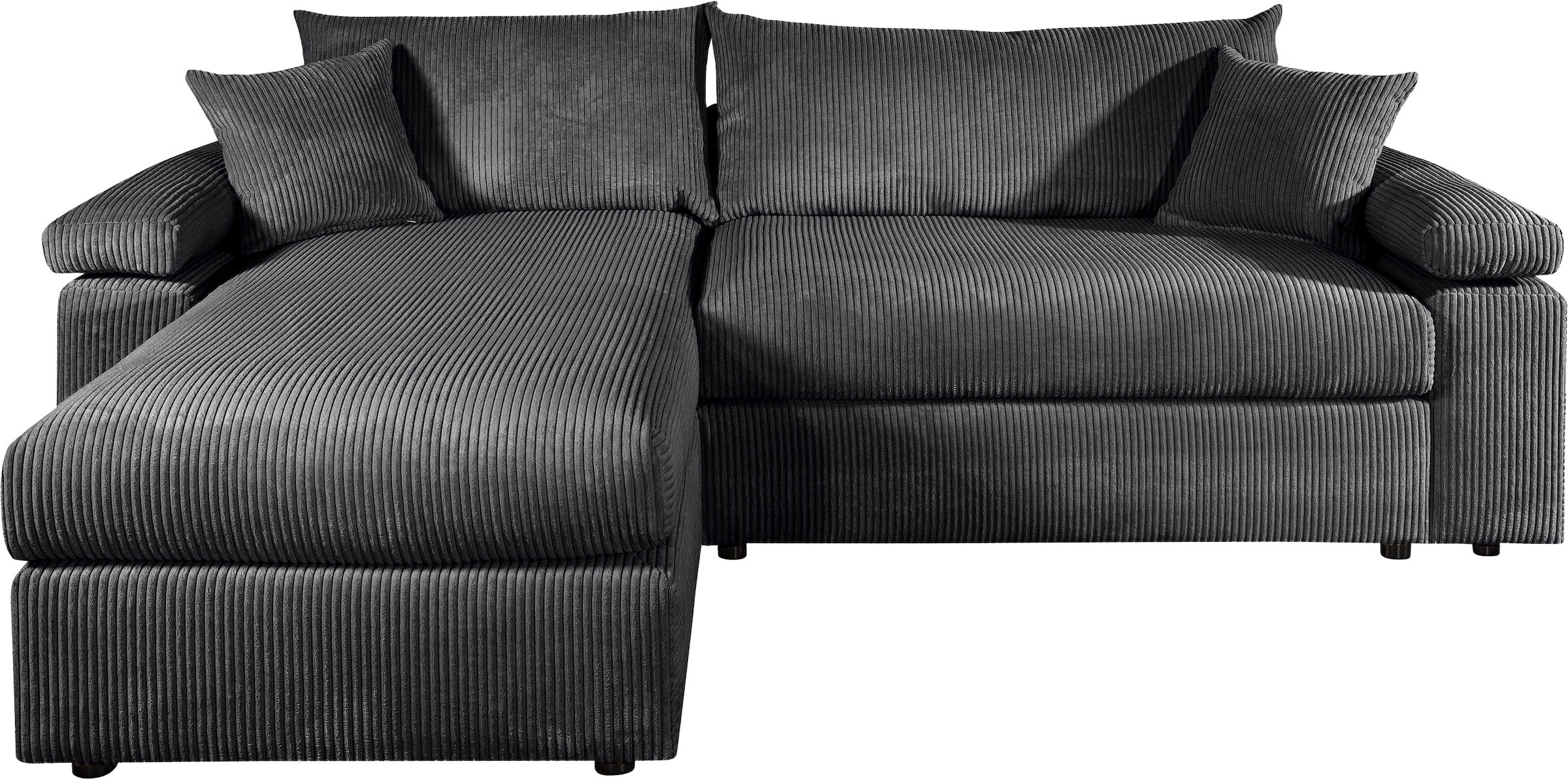 COLLECTION AB Ecksofa »Cosy L-Form, Breite 234 cm« Sitzaufbau im Sanwich-Federkern mit Kaltschaumauflage