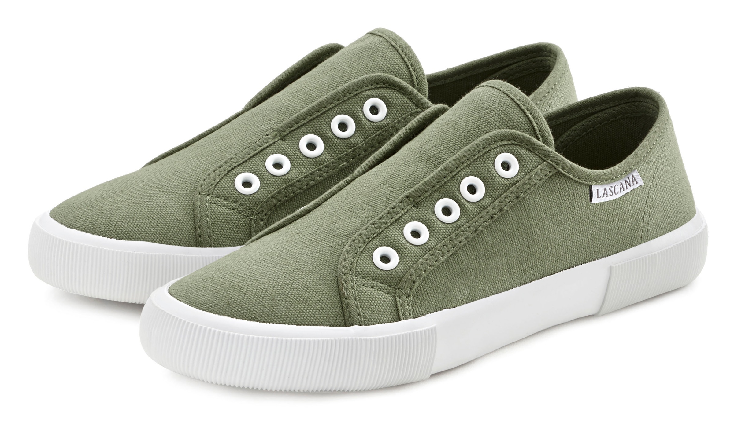 LASCANA Sneaker, Slipper, Halbschuh bequem zum Reinschlüpfen VEGAN günstig online kaufen