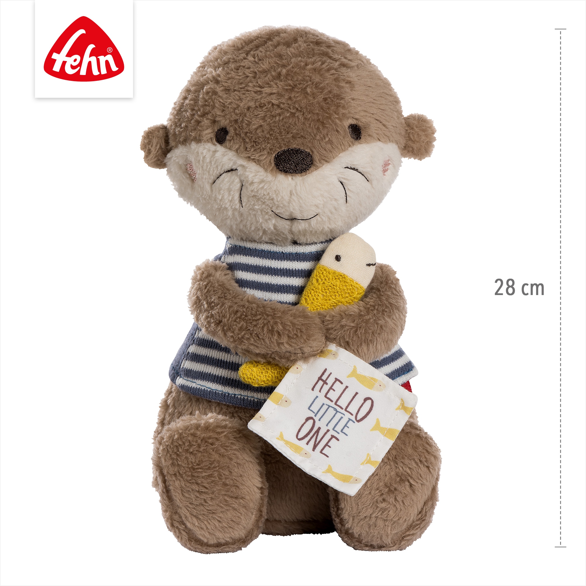 Fehn Kuscheltier »Otter Theo, Otter Hello little One«