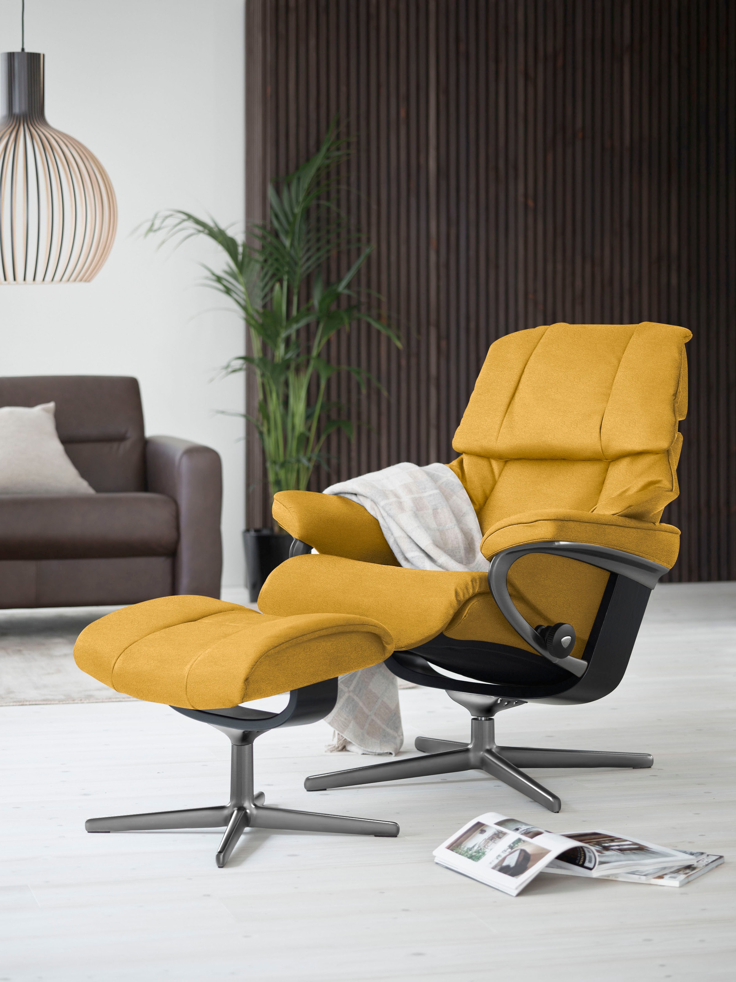 Stressless Relaxsessel "Reno", (Set, Relaxsessel mit Hocker), mit Hocker, m günstig online kaufen