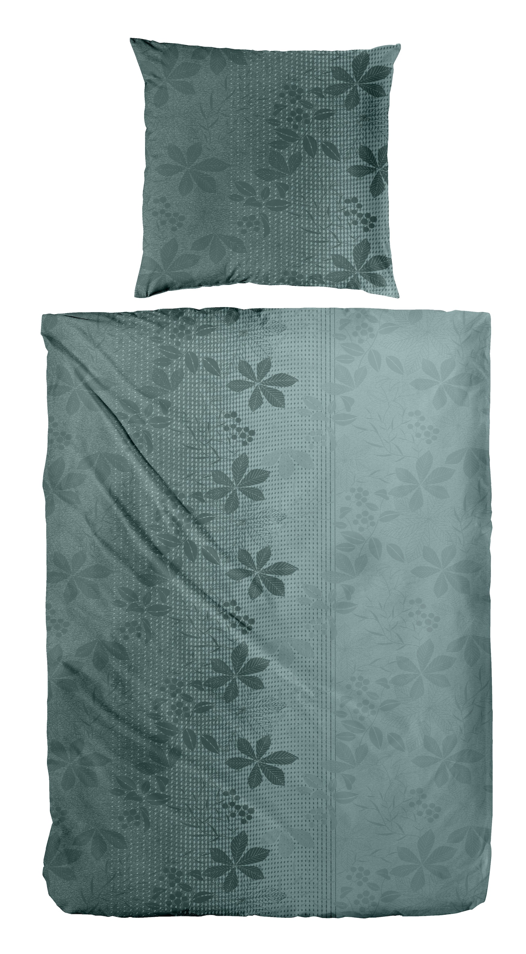 Primera Bettwäsche "Feinbiber-Bettwäsche Maple" 2 Stk. tlg. mit floralem Mu günstig online kaufen