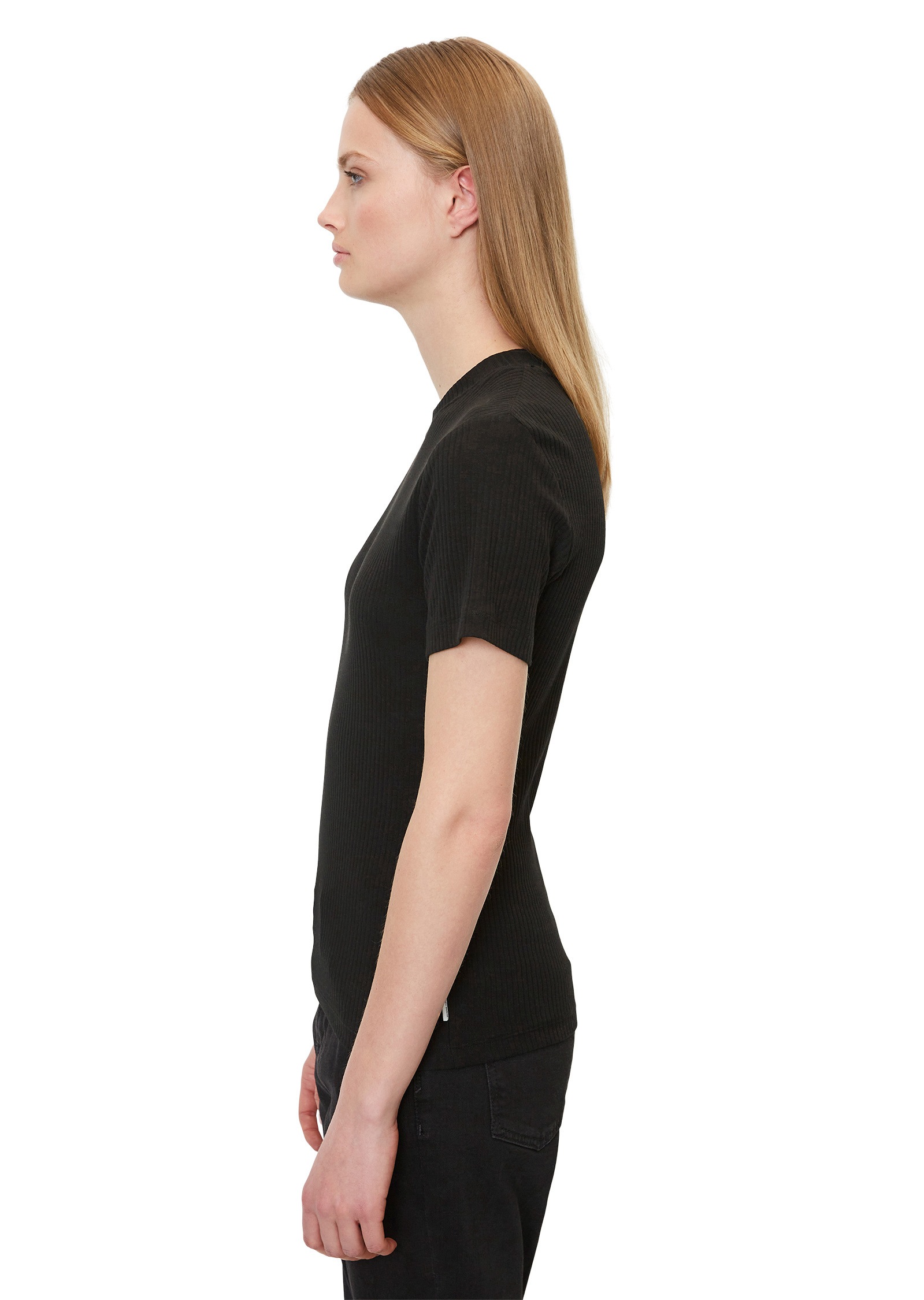 Marc O'Polo DENIM T-Shirt »aus elastischem Bio-Baumwolle-Mix«