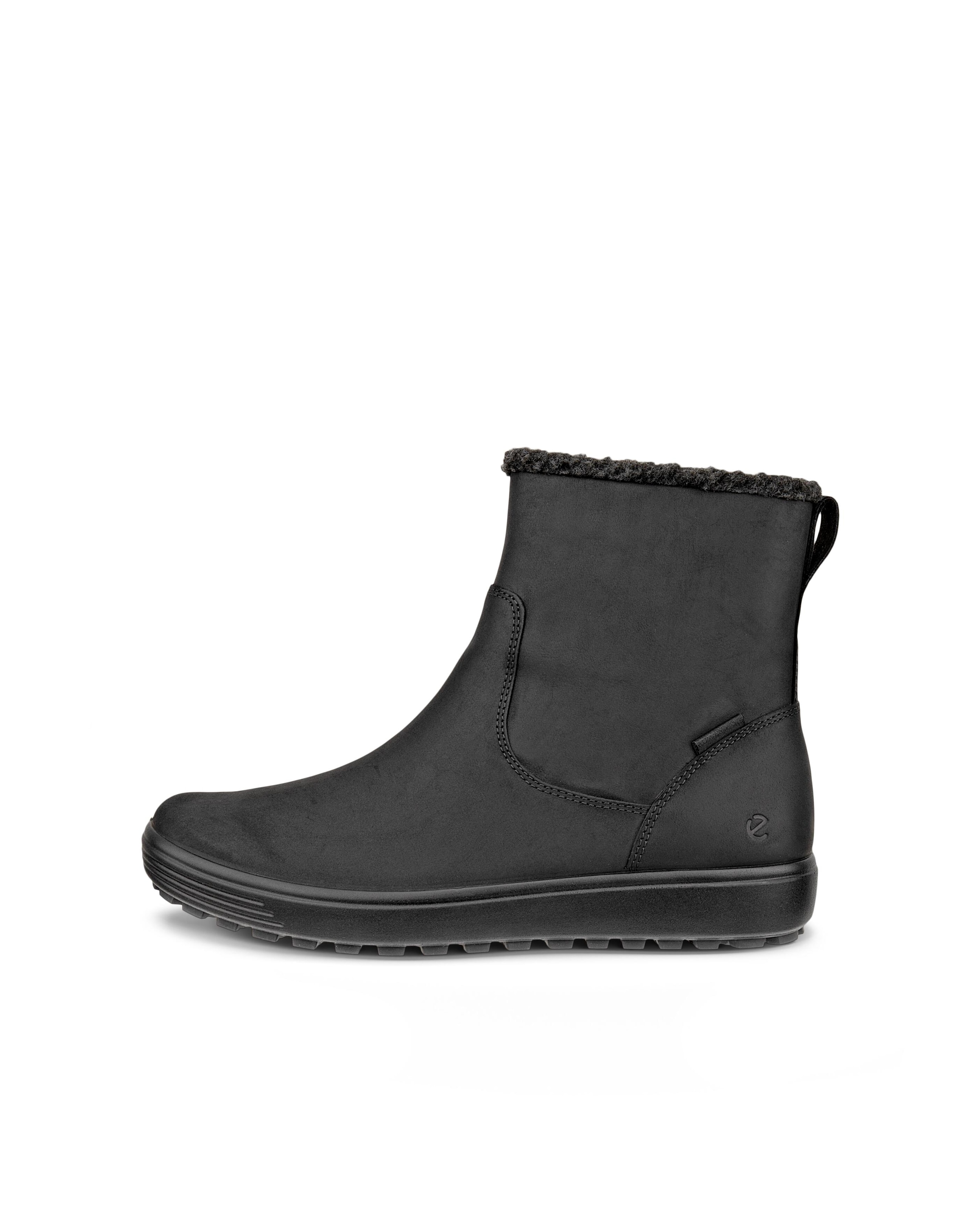 Ecco Reißverschlussstiefel »ECCO SOFT 7 TRED«  Klassik-Winterboots mit Profilsohle, waterproof