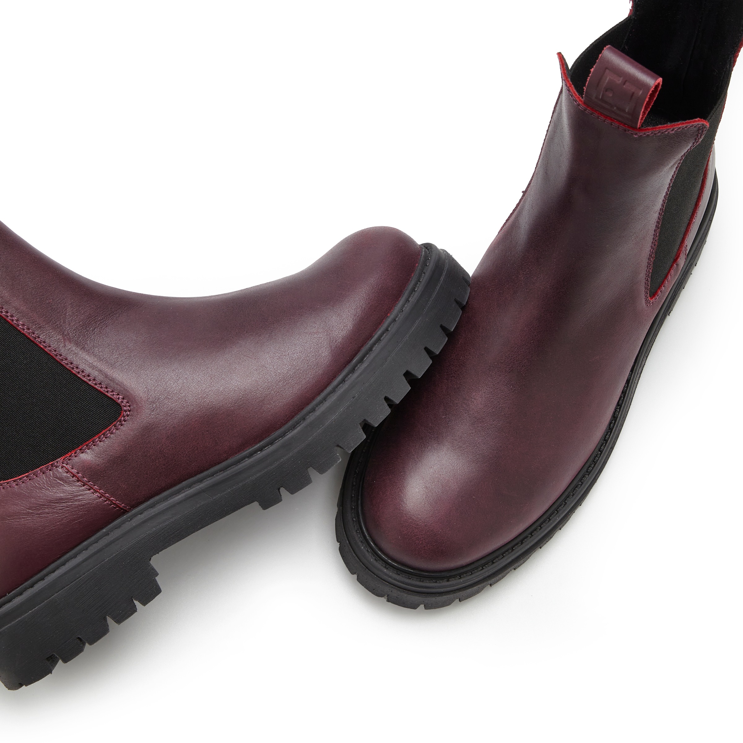 ELBSAND Bottines Femme Bordeaux 41 3