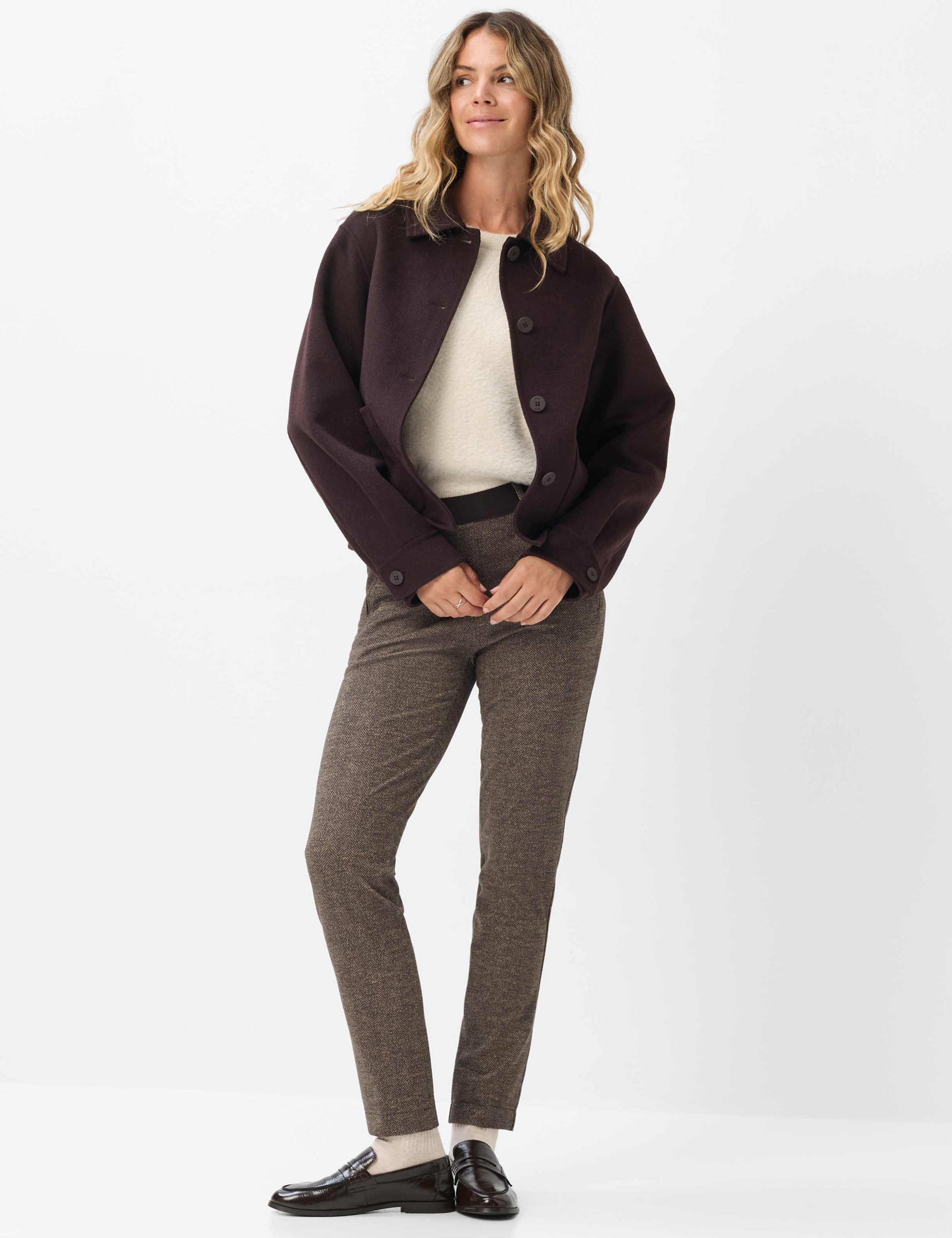 RAPHAELA by BRAX Boyfriend-Hose »Style DamenpulloverTH«  Jersey: Schlupfhose im Super Slim Fit