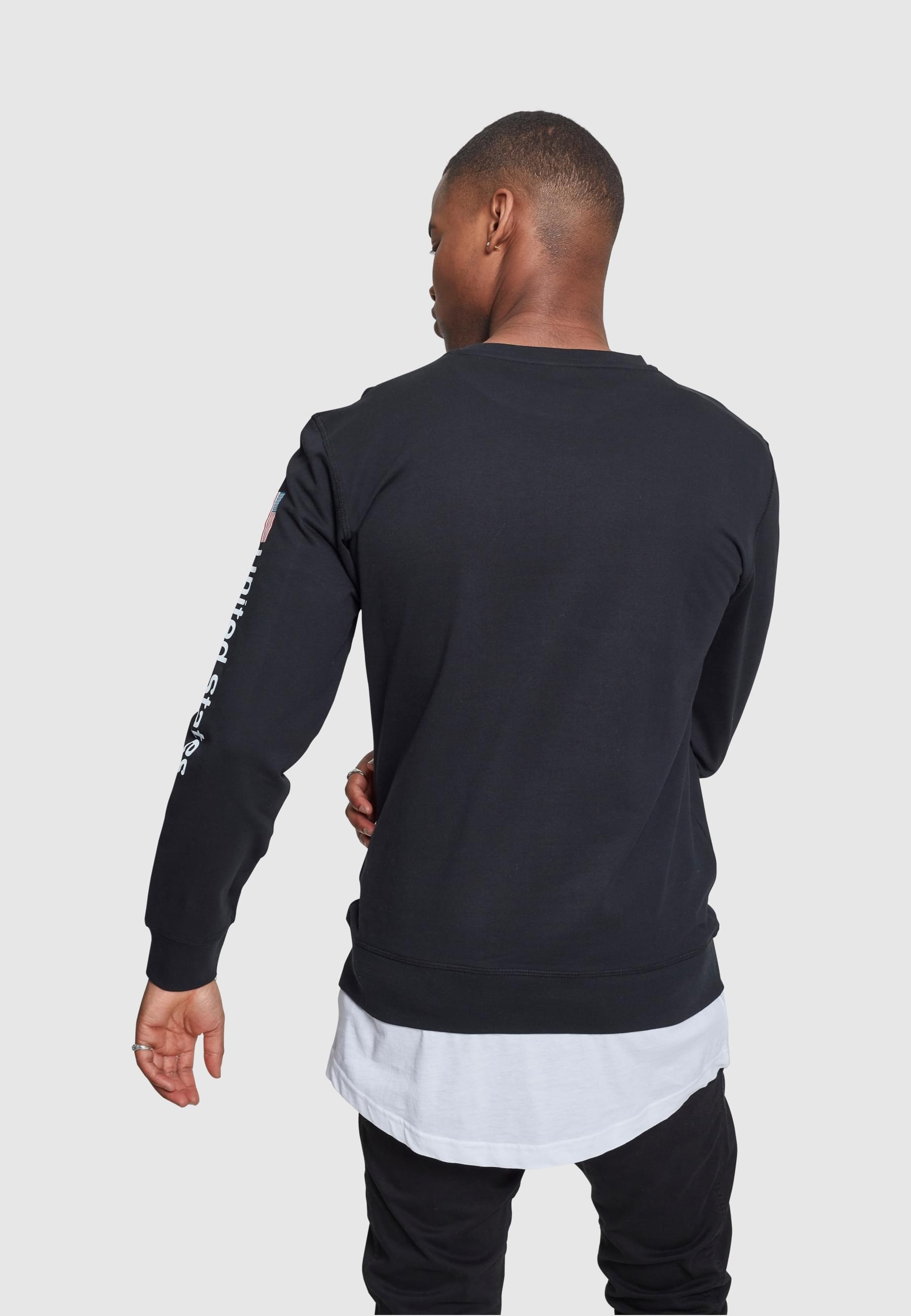 MisterTee Rundhalspullover »MisterTee Herren NASA US Crewneck«, (1 tlg.)