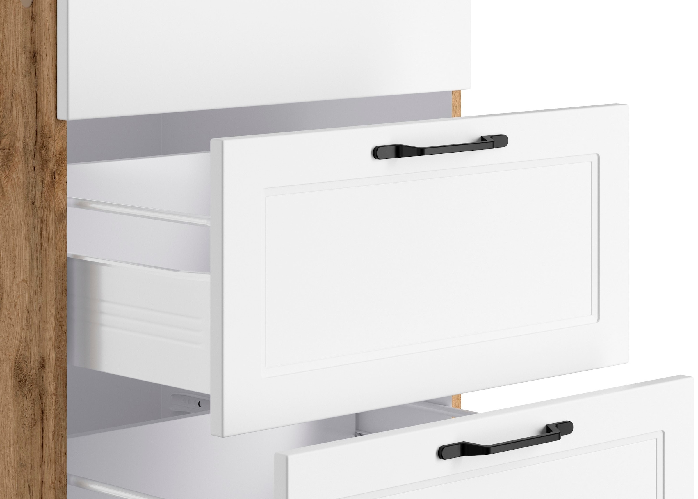 KOCHSTATION Winkelküche »KS-Lana«, Stellbreite 240/380 cm, wahlweise mit E-Geräten