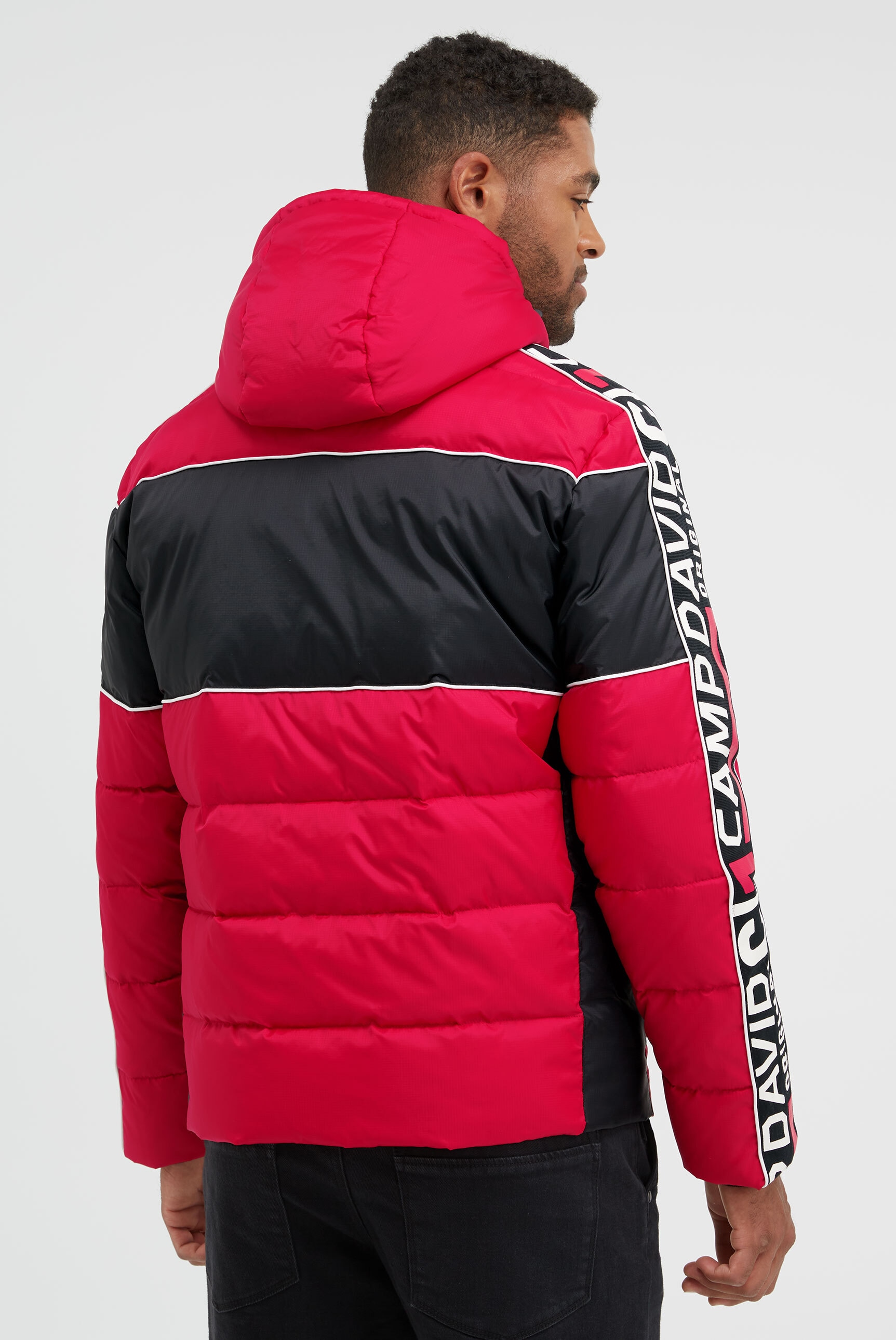 CAMP DAVID Winterjacke mit Kapuze mit abtrennbarer Kapuze