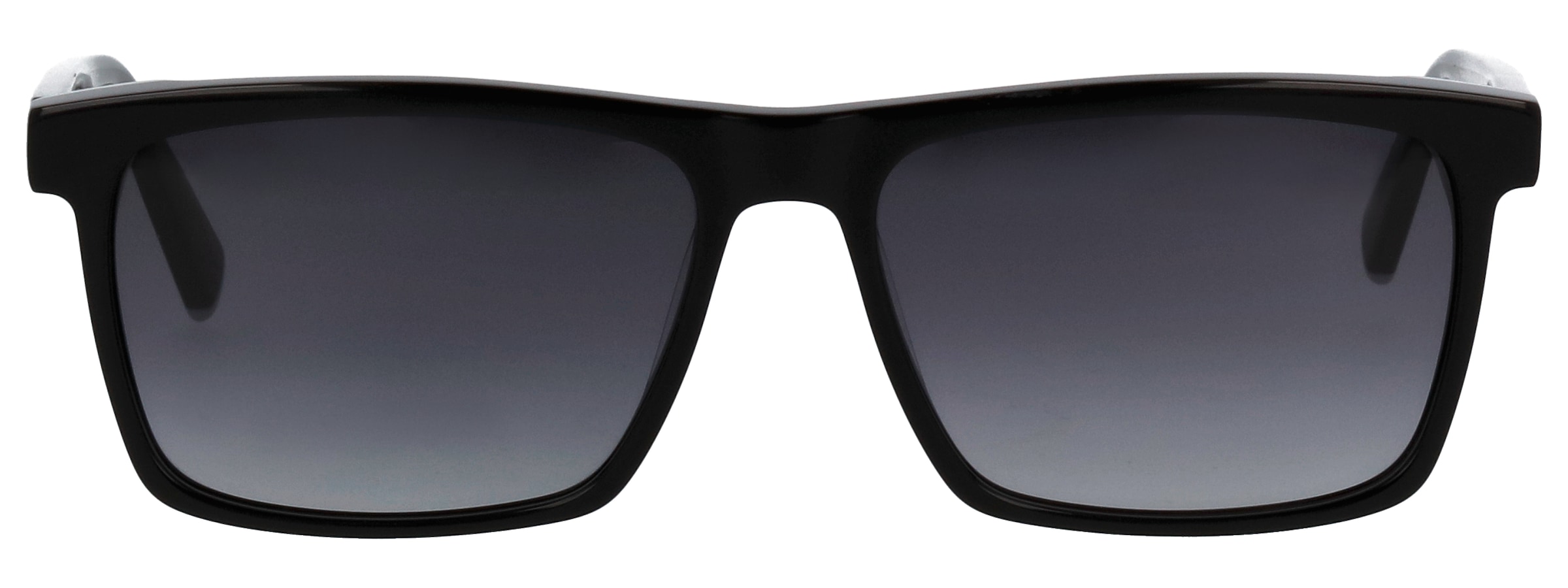 HUMPHREY´S eyewear Sonnenbrille »588192«, Form Karree/Eckig, hellgrauen Akzenten am Bügel, CR 39
