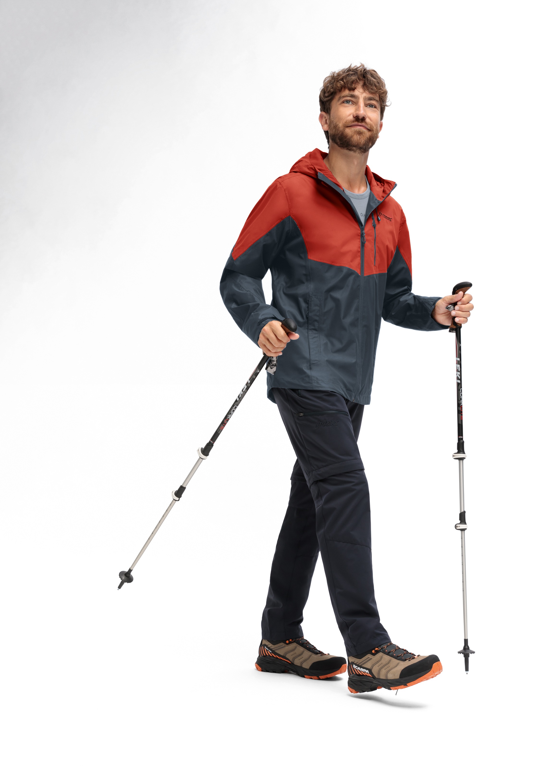 Maier Sports Outdoorjacke »Schlufterkopf M«, Herren Jacke wasserdicht, Funktionsjacke 3 Taschen außen + Innentasche