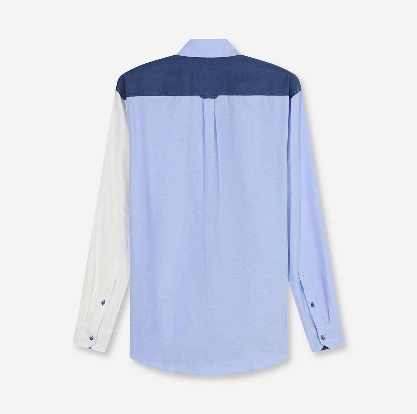 OLYMP Langarmhemd Button-Down-Kragen, Overshirt