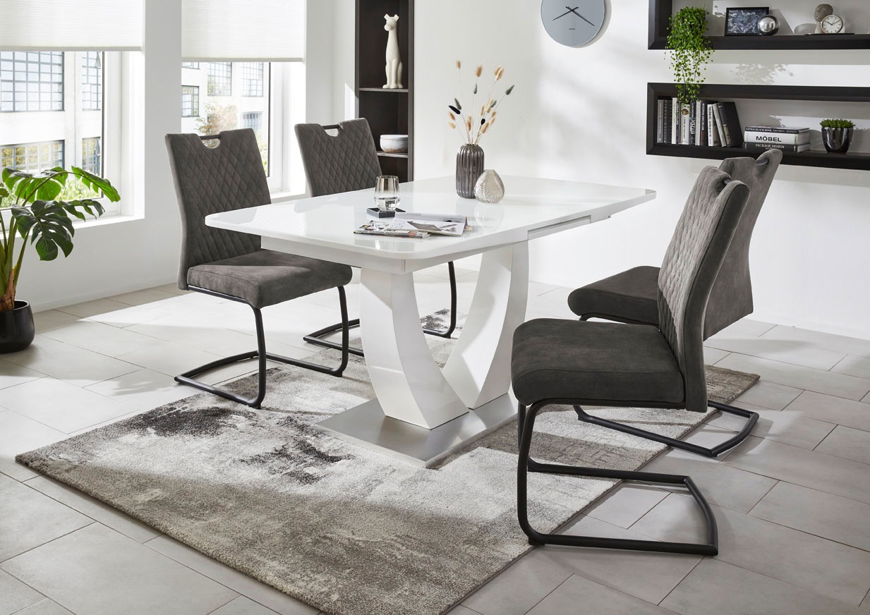 Jockenhöfer Gruppe Freischwinger "Bonnie" (Set) 2 Stk.Bis 150kg belastbar, günstig online kaufen