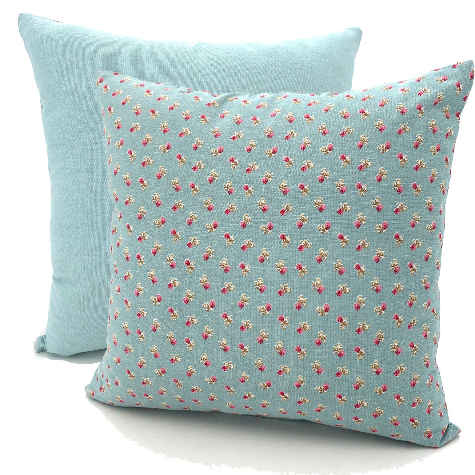 Weckbrodt Dekokissen "Alicia" Leinen, bedruckt mit Rosen, floral, geblümt, günstig online kaufen