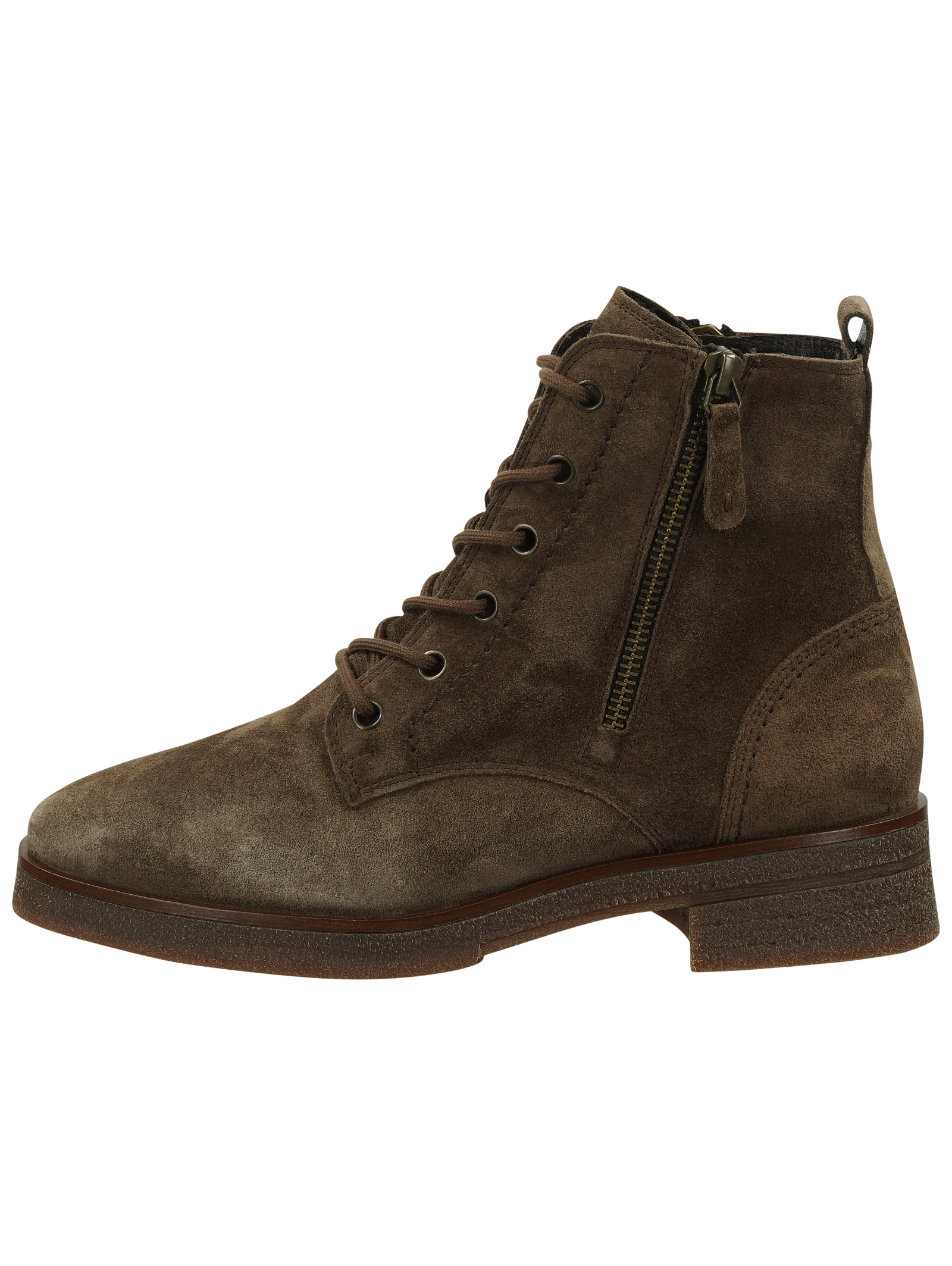 Paul Green Schnürstiefelette »Paul Green Stiefelette Veloursleder«