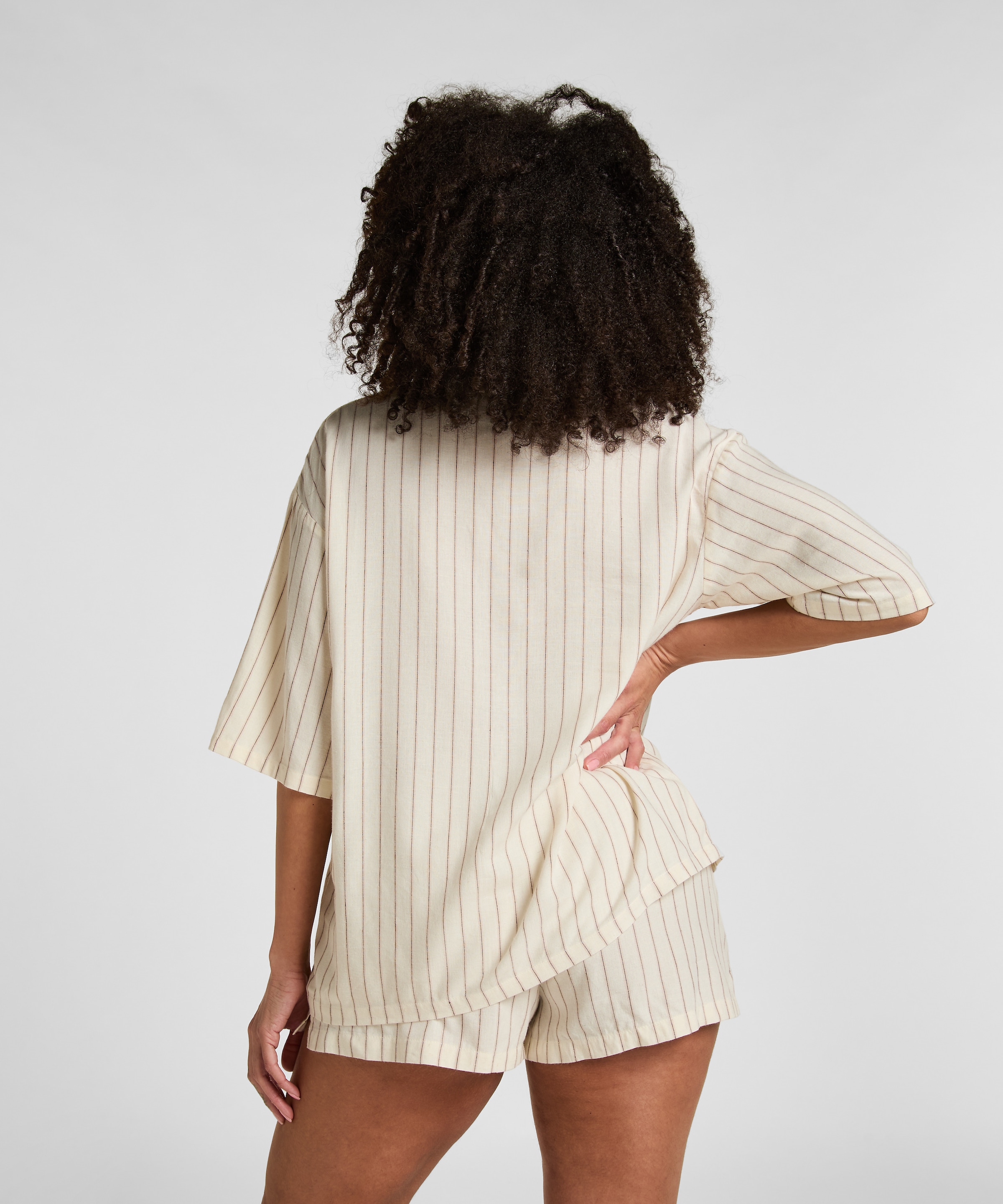 Hunkemöller Pyjama »Jacke Leinen«