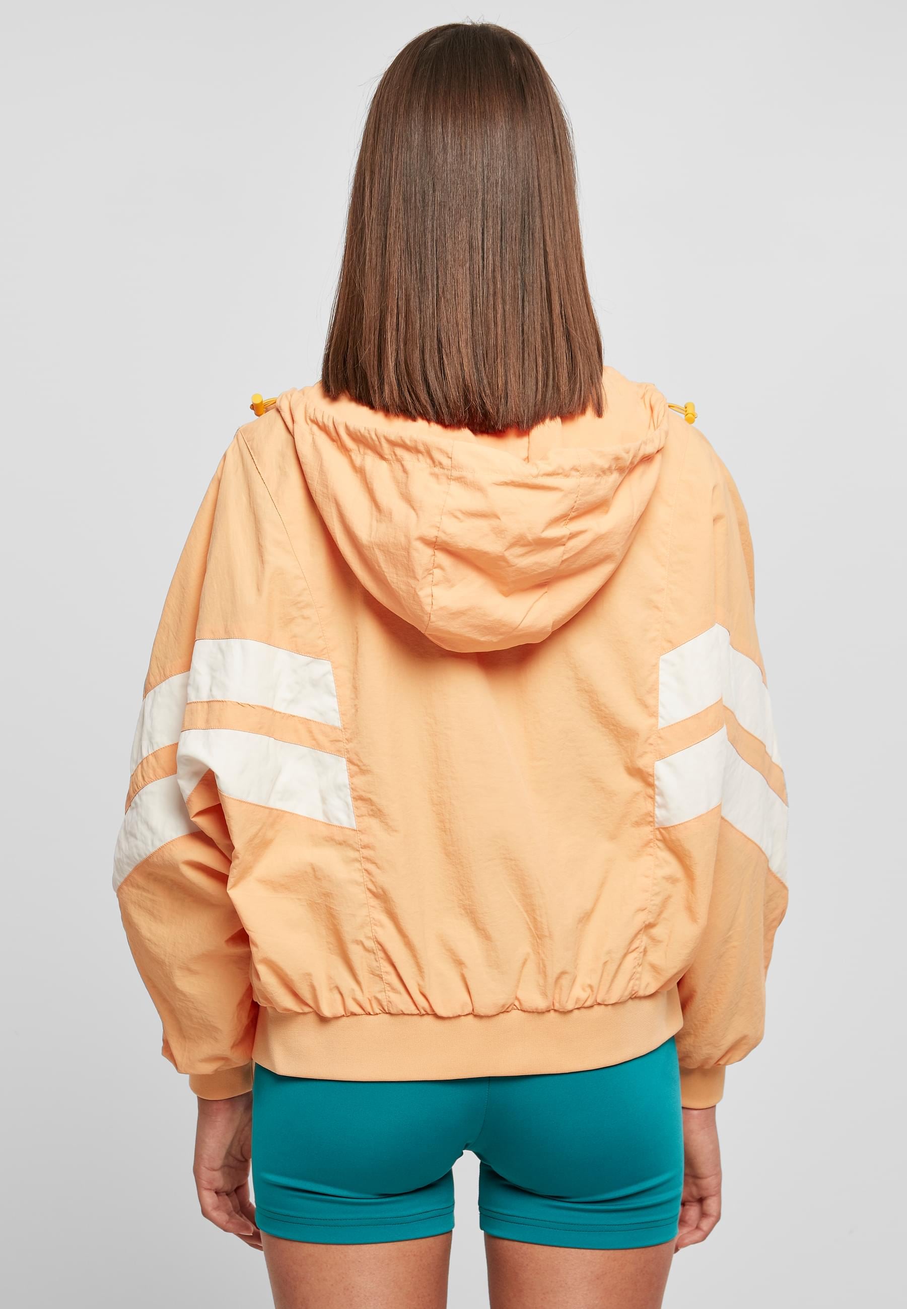 URBAN CLASSICS Allwetterjacke »Urban Classics Damen Ladies Crinkle Batwing Jacket«, (1 St.), mit Kapuze